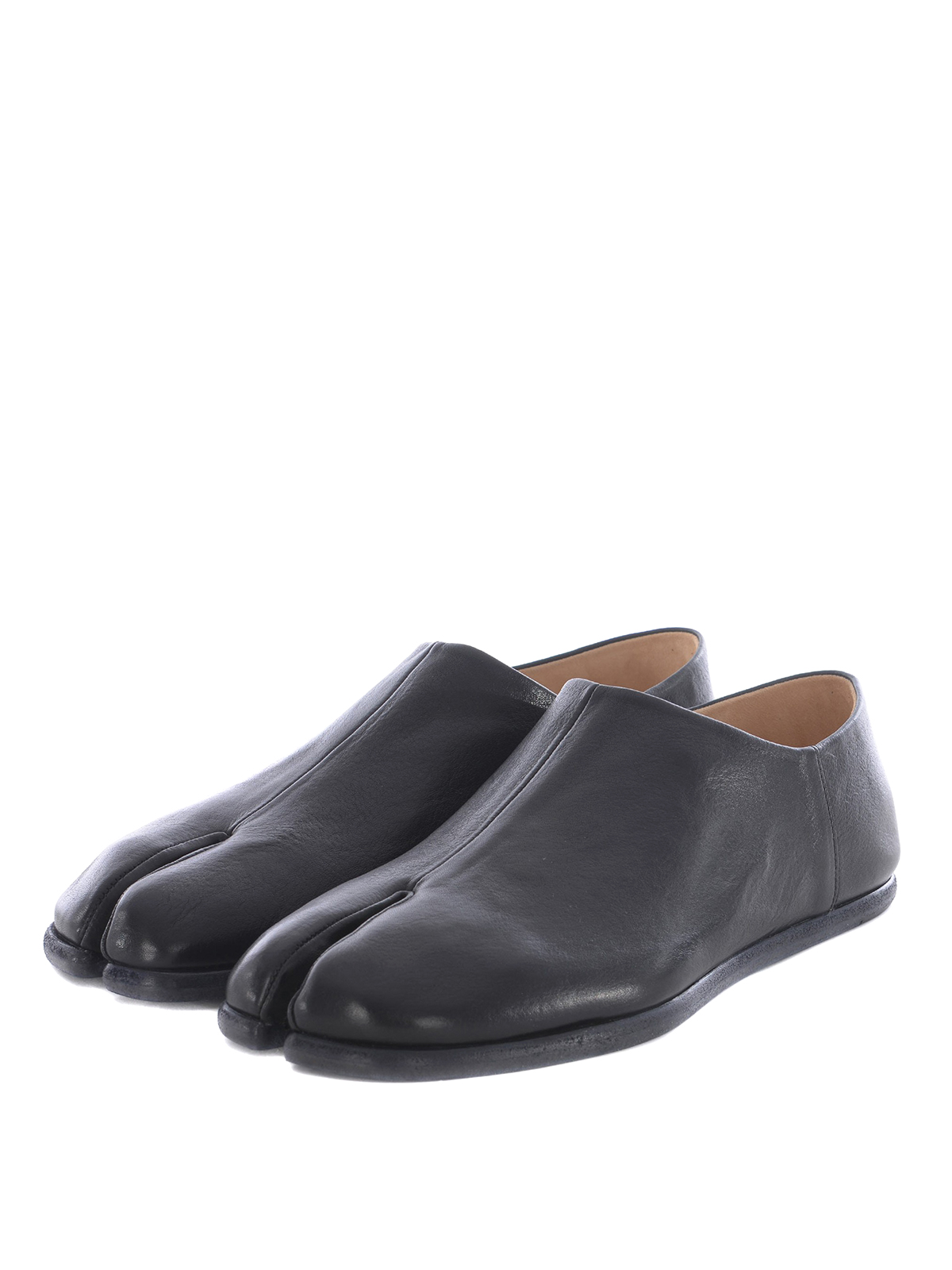 Loafers & Slippers Maison Margiela - Tabi leather loafers ...