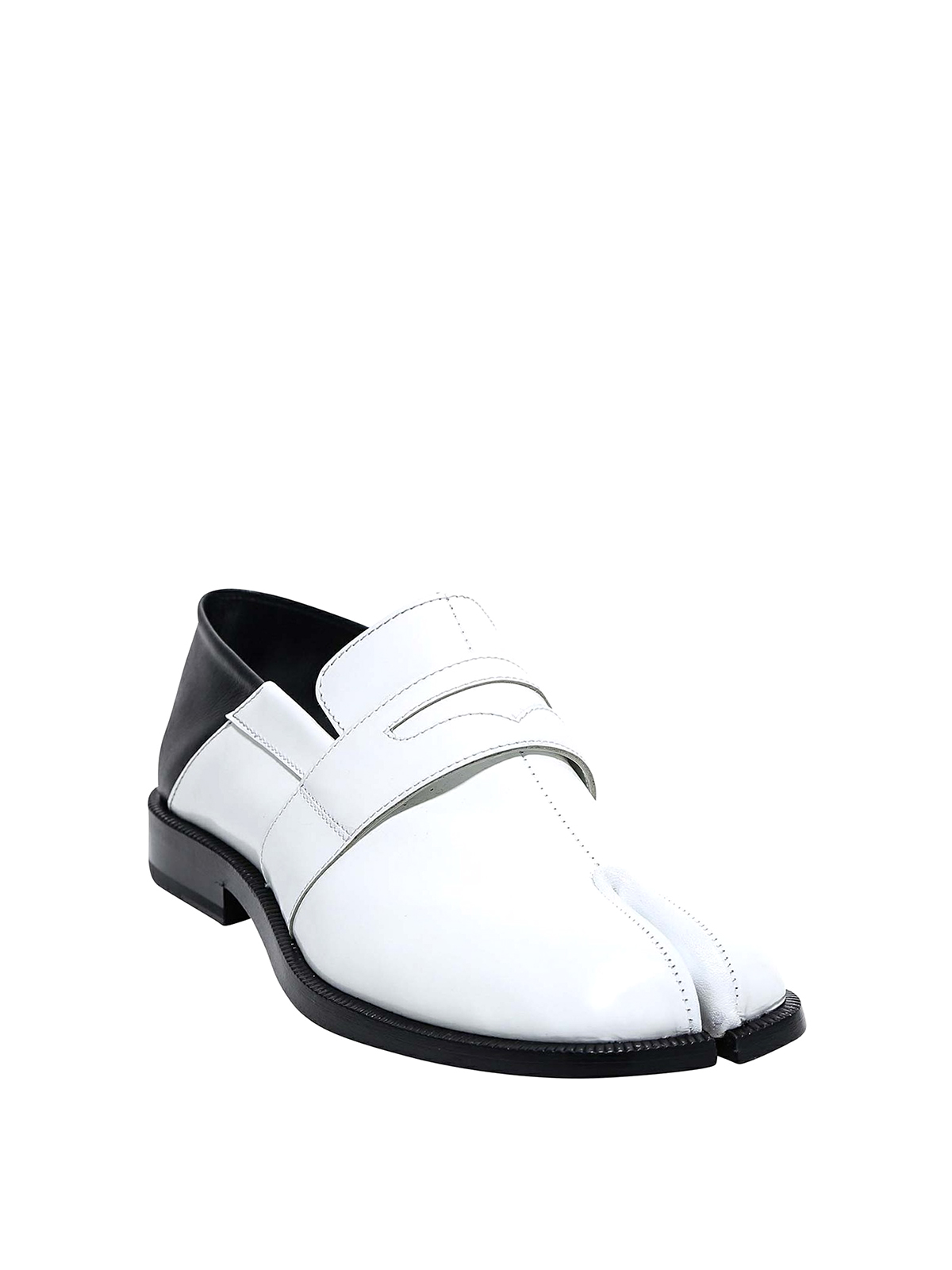 Loafers & Slippers Maison Margiela - Tabi two-tone loafers ...