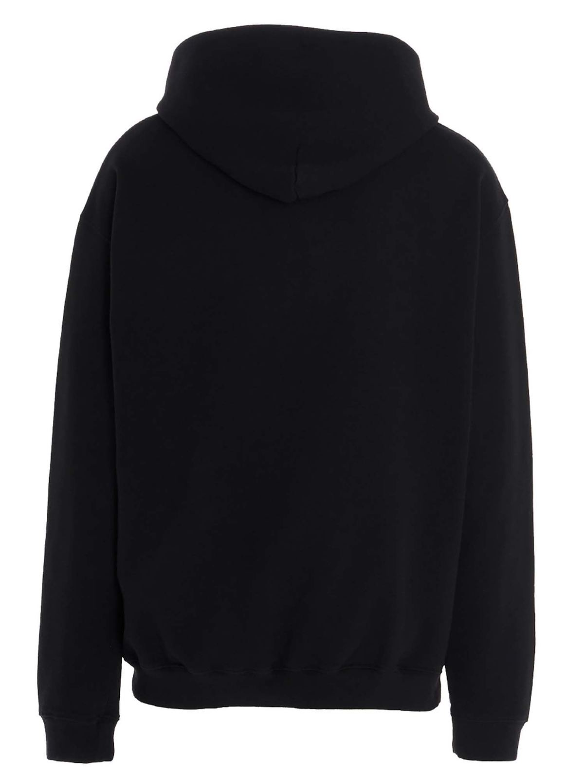 Sweatshirts & Sweaters Maison Margiela - Logo upside down hoodie in ...