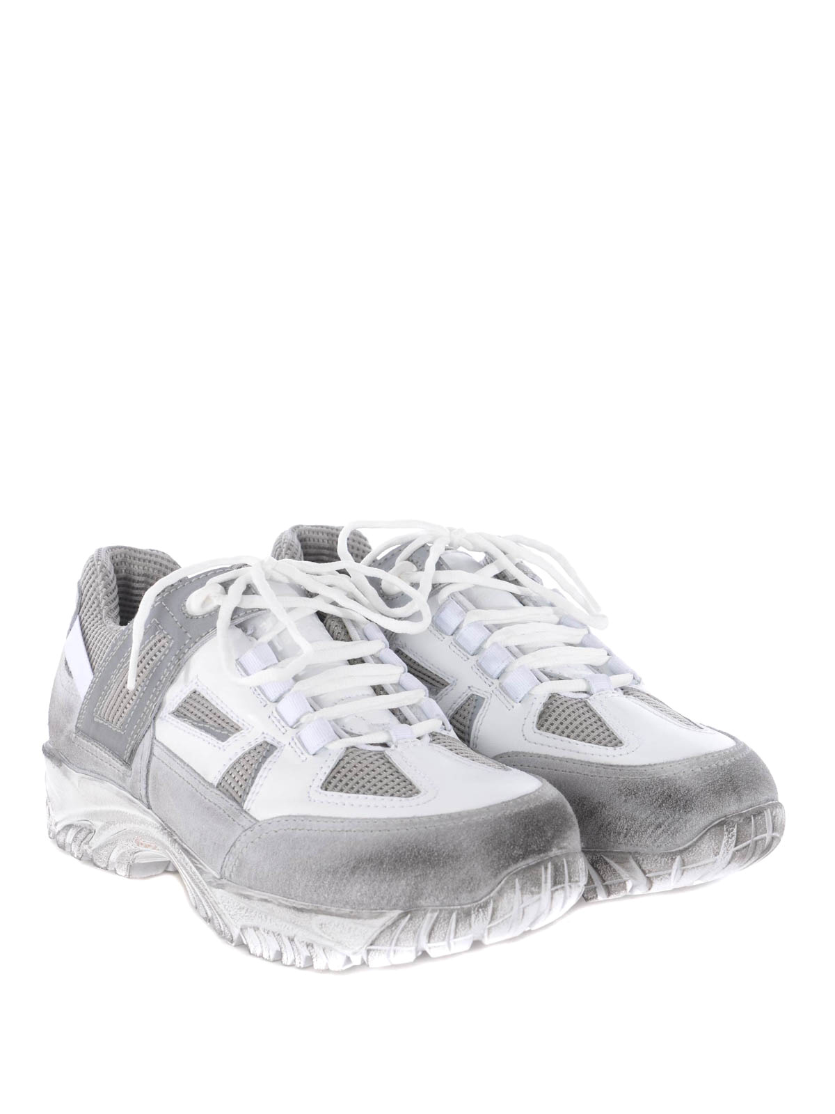 Maison Margiela - Dirty treatment Security sneakers - trainers ...