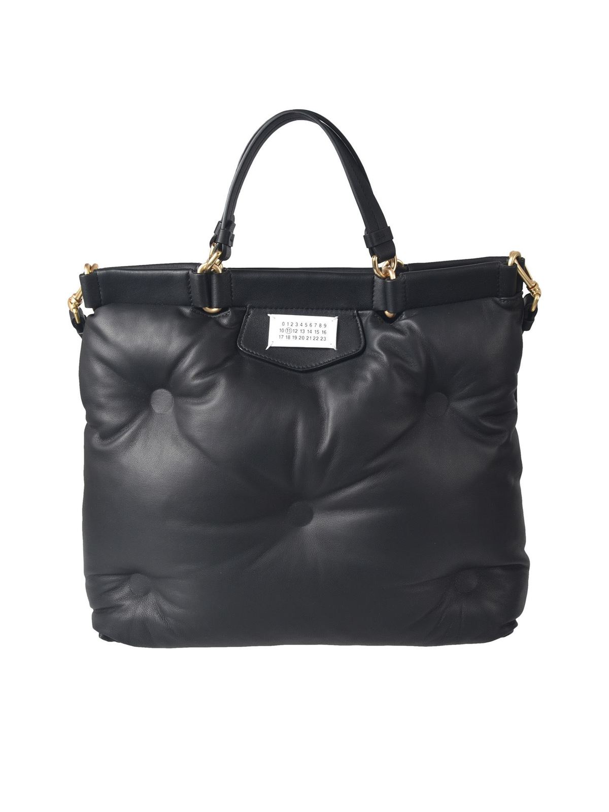 Totes bags Maison Margiela - Medium Glam Slam bag in black ...