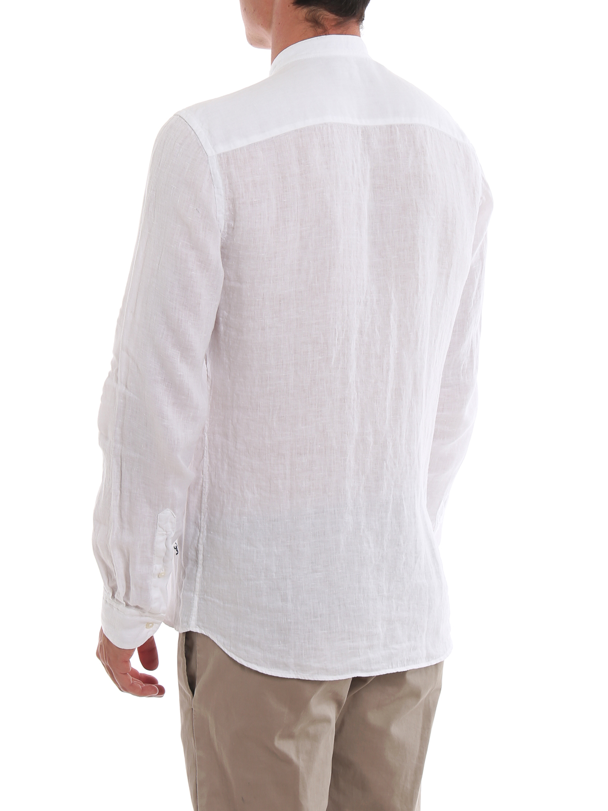 white linen tshirt