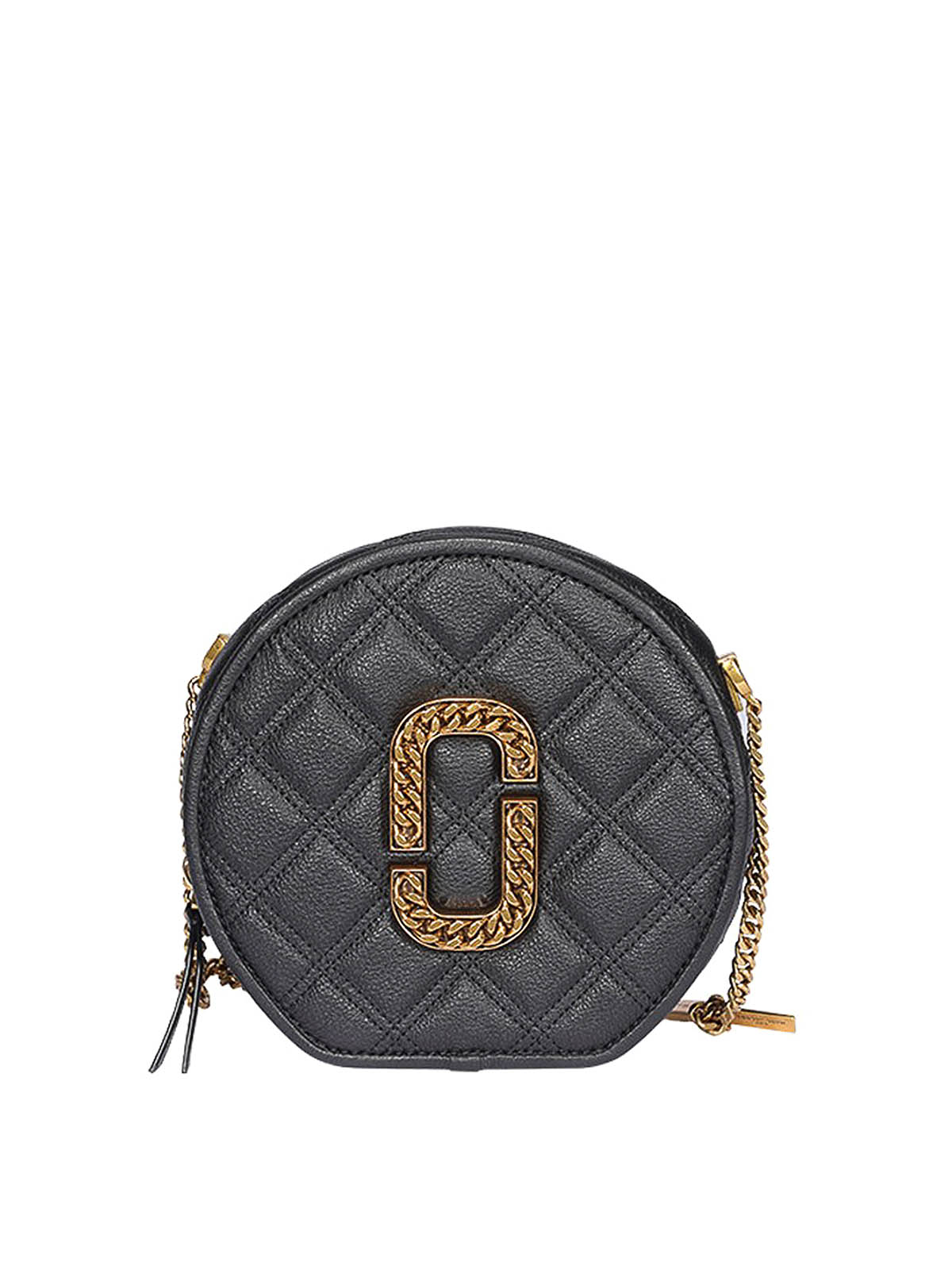 Cross body bags Marc Jacobs - The Status Round leather cross body bag ...