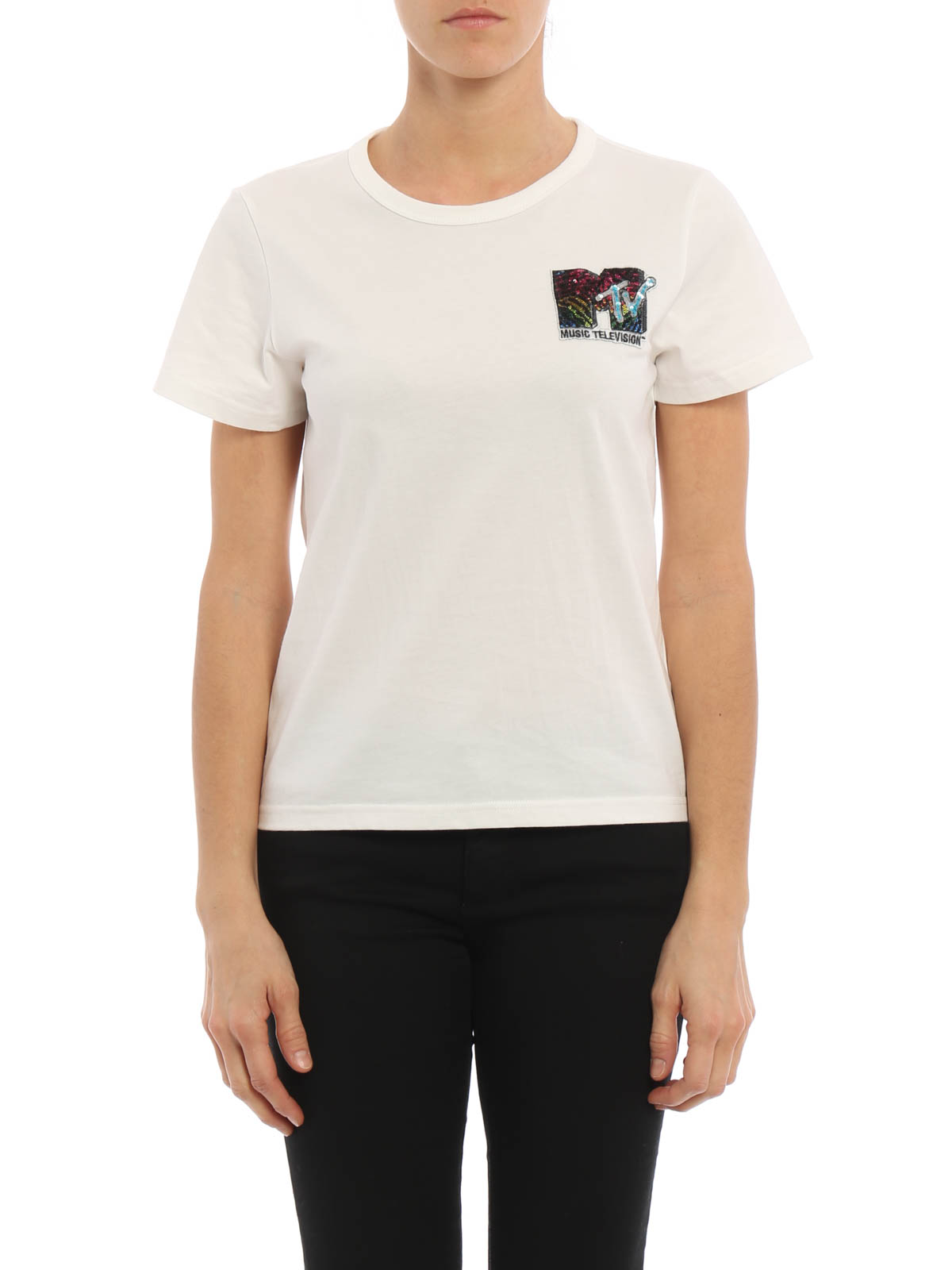 Tシャツ Marc Jacobs - Tシャツ レディース - 白 - M4006226111