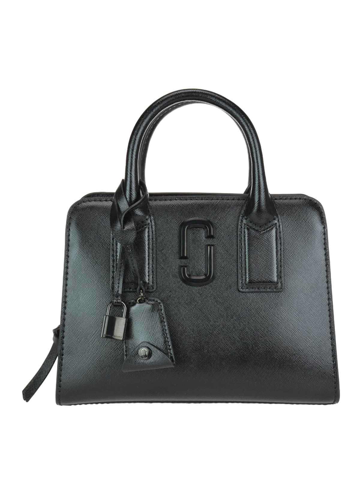 Totes bags Marc Jacobs - Big Shot DTM S black leather tote bag ...