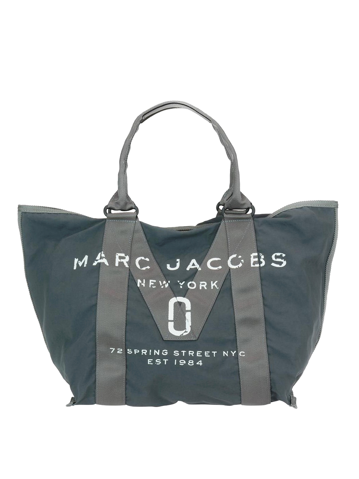 Totes bags Marc Jacobs - New Logo grey denim tote - M0011223023