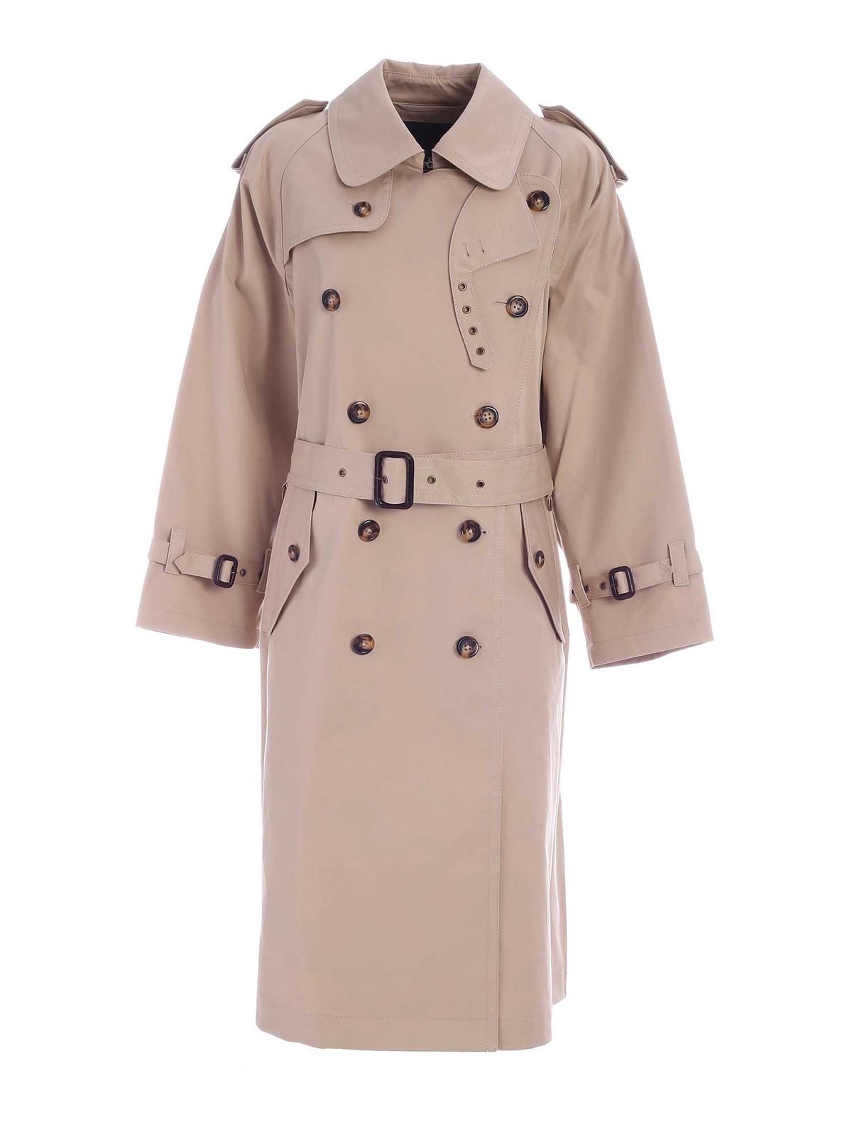 Marc Jacobs Maisie Cousins Trench Coat In Beige | ModeSens