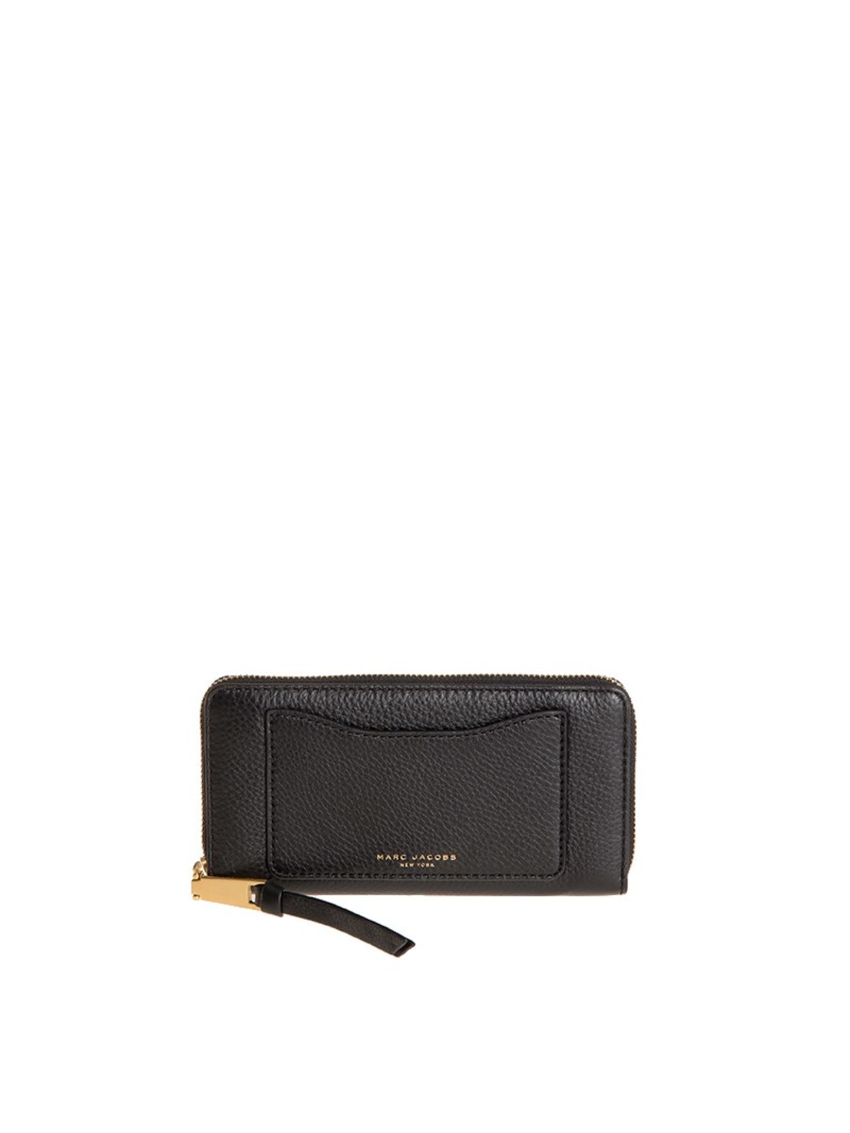 MARC JACOBS HAMMERED LEATHER WALLET