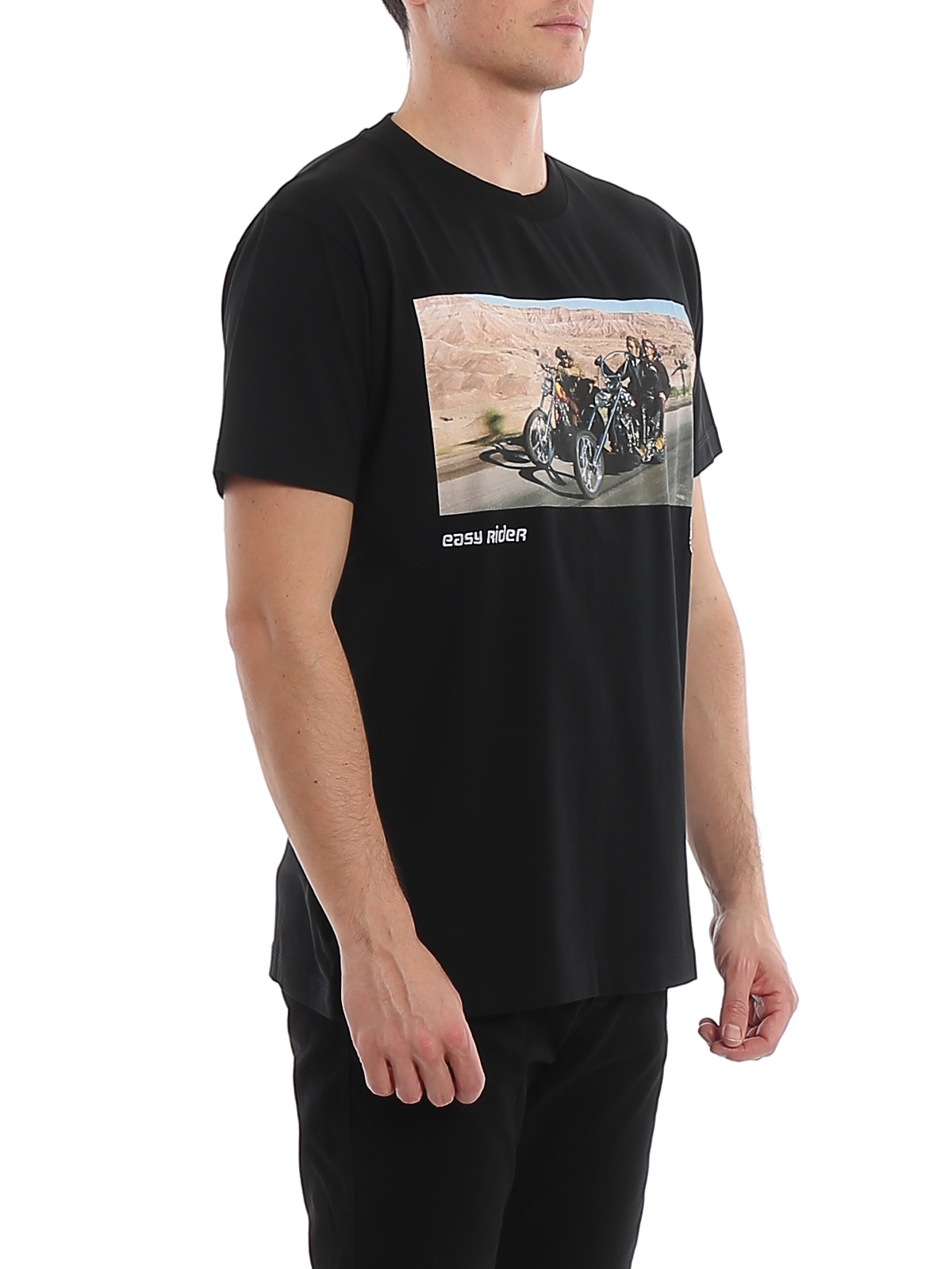 T-shirts Marcelo Burlon County Of - Easy Rider print jersey - CMAA018S20JER0071084