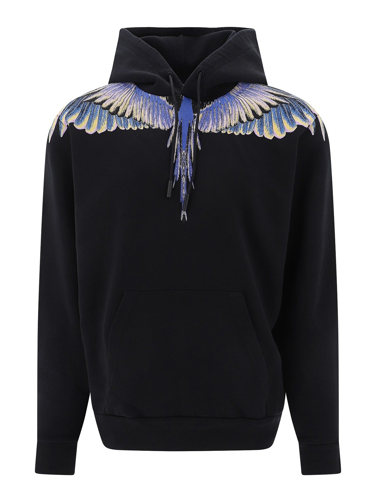 Marcelo Burlon County Of Milan - Felpa Wings con cappuccio ...