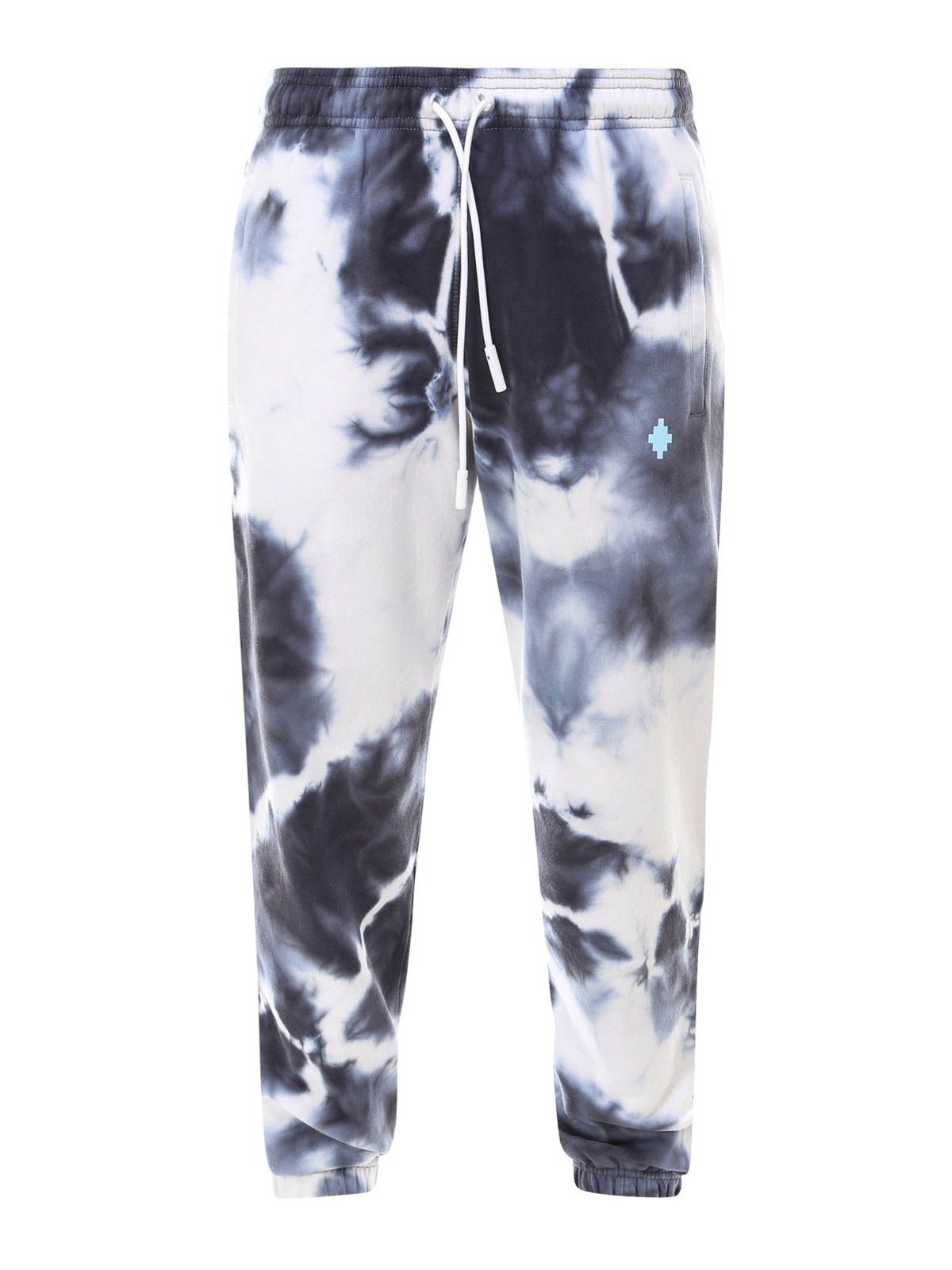 Pantaloni sport Marcelo Burlon County Of Milan - Pantaloni della tuta in  cotone tie-dye - CMCH024R21FLE0030149