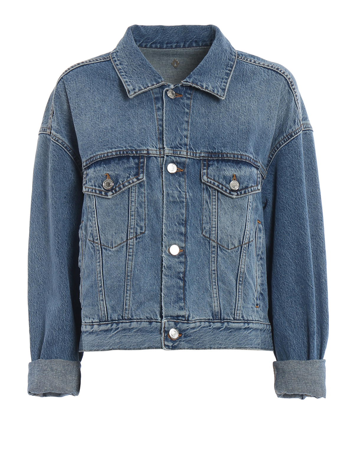 Denim jacket Marcelo Burlon Cotton denim vintage jacket - CWYE004S1881103773