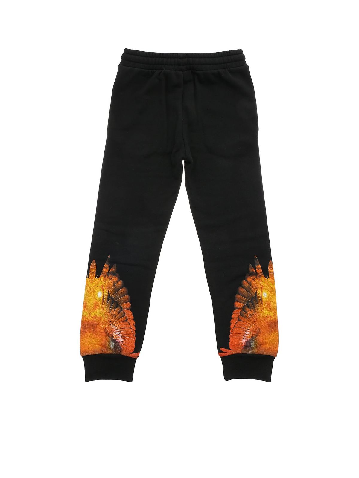 Pantaloni corti e shorts Marcelo Burlon Kids - Pantalone Wings Planet nero  - 30030020B010