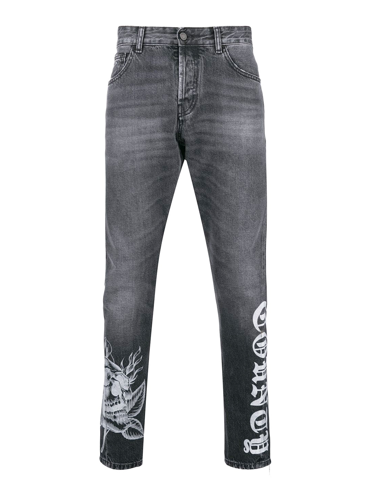 leg jeans Burlon - Light Wash jeans - CMYA009F188681391001