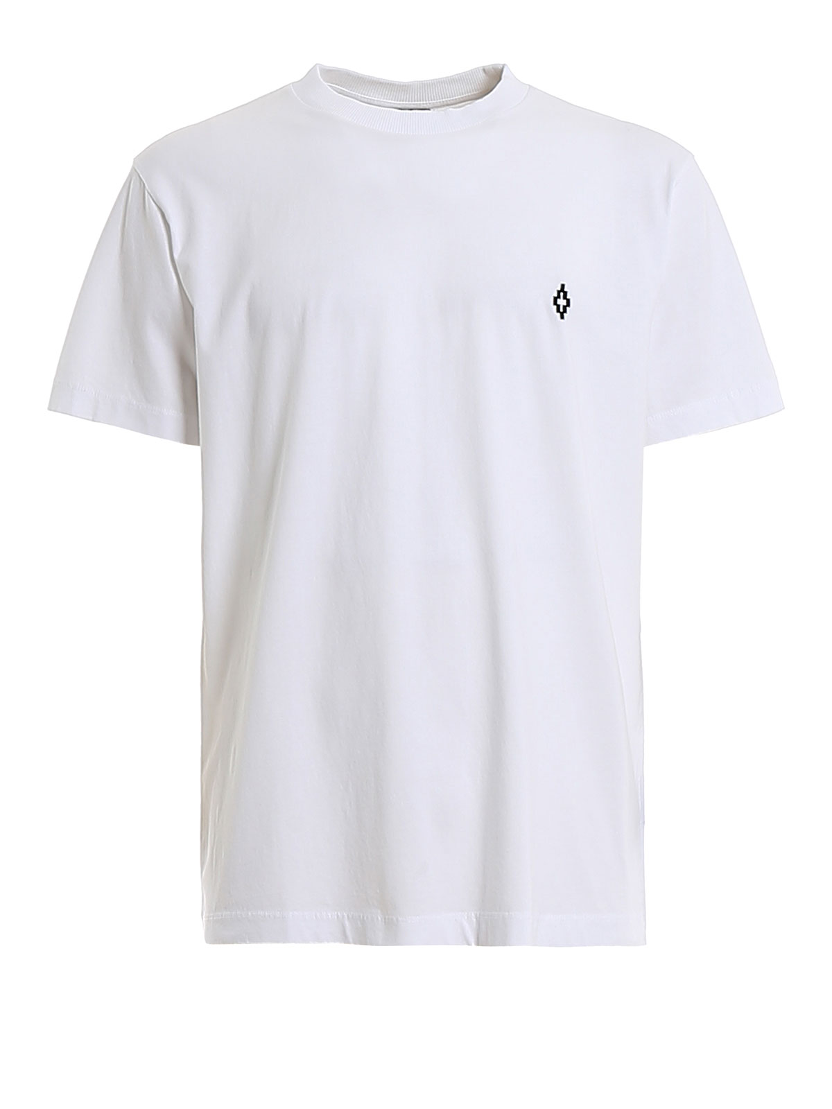 Marcelo Burlon - T-shirt bianca con logo - t-shirt - CMAA018R20JER0110110
