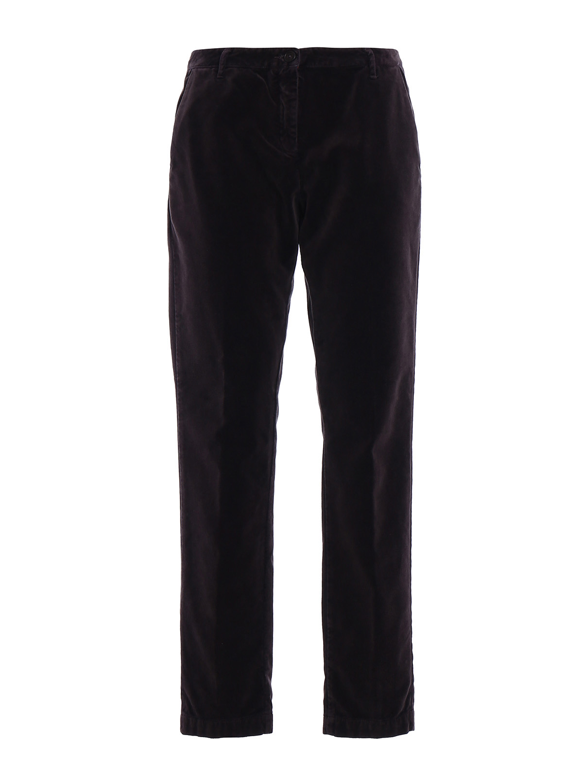straight leg casual trousers