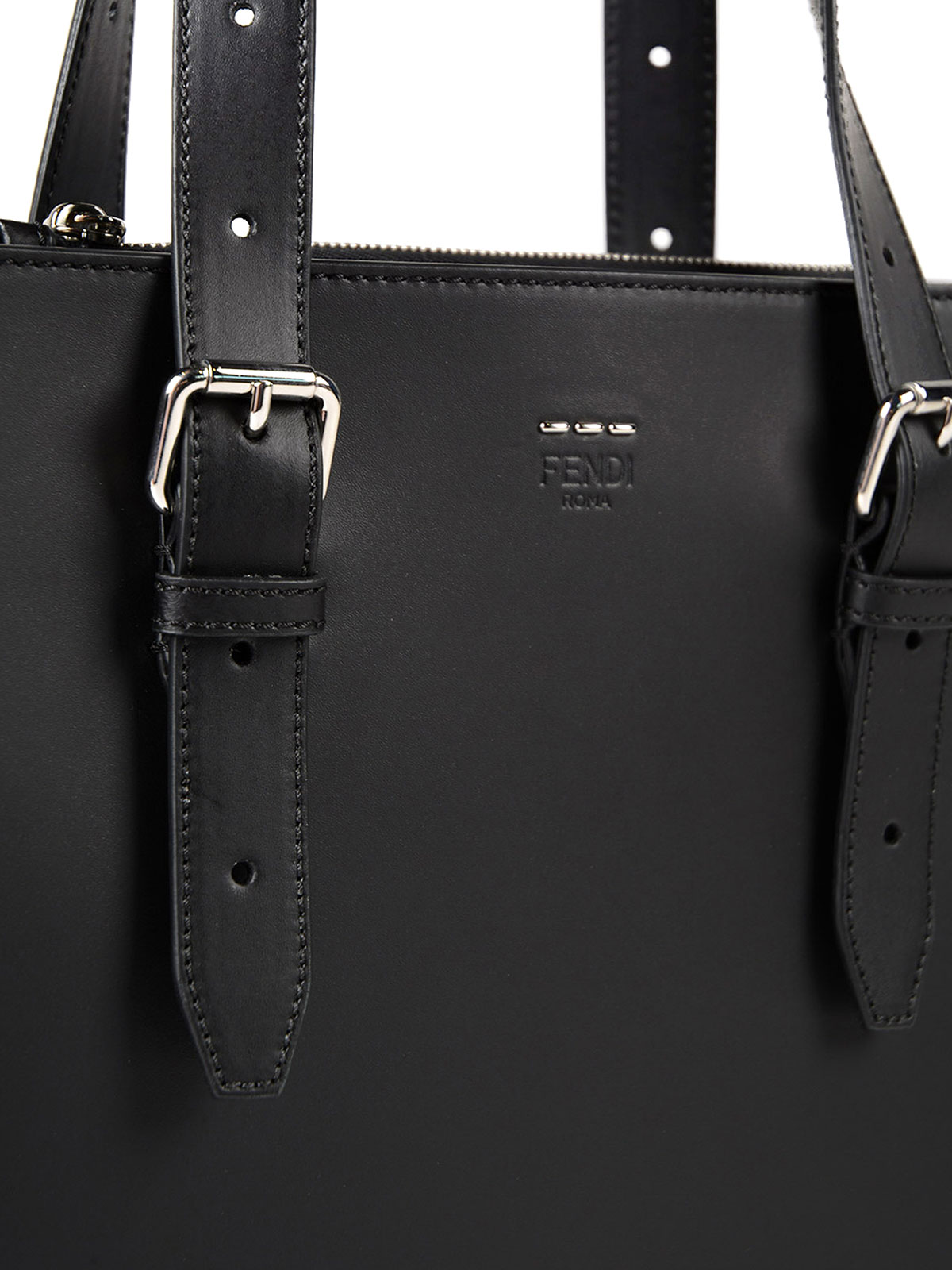 Totes Bags Fendi Matte Leather Minimal Tote 7va4167orf0gxn Ikrix Com