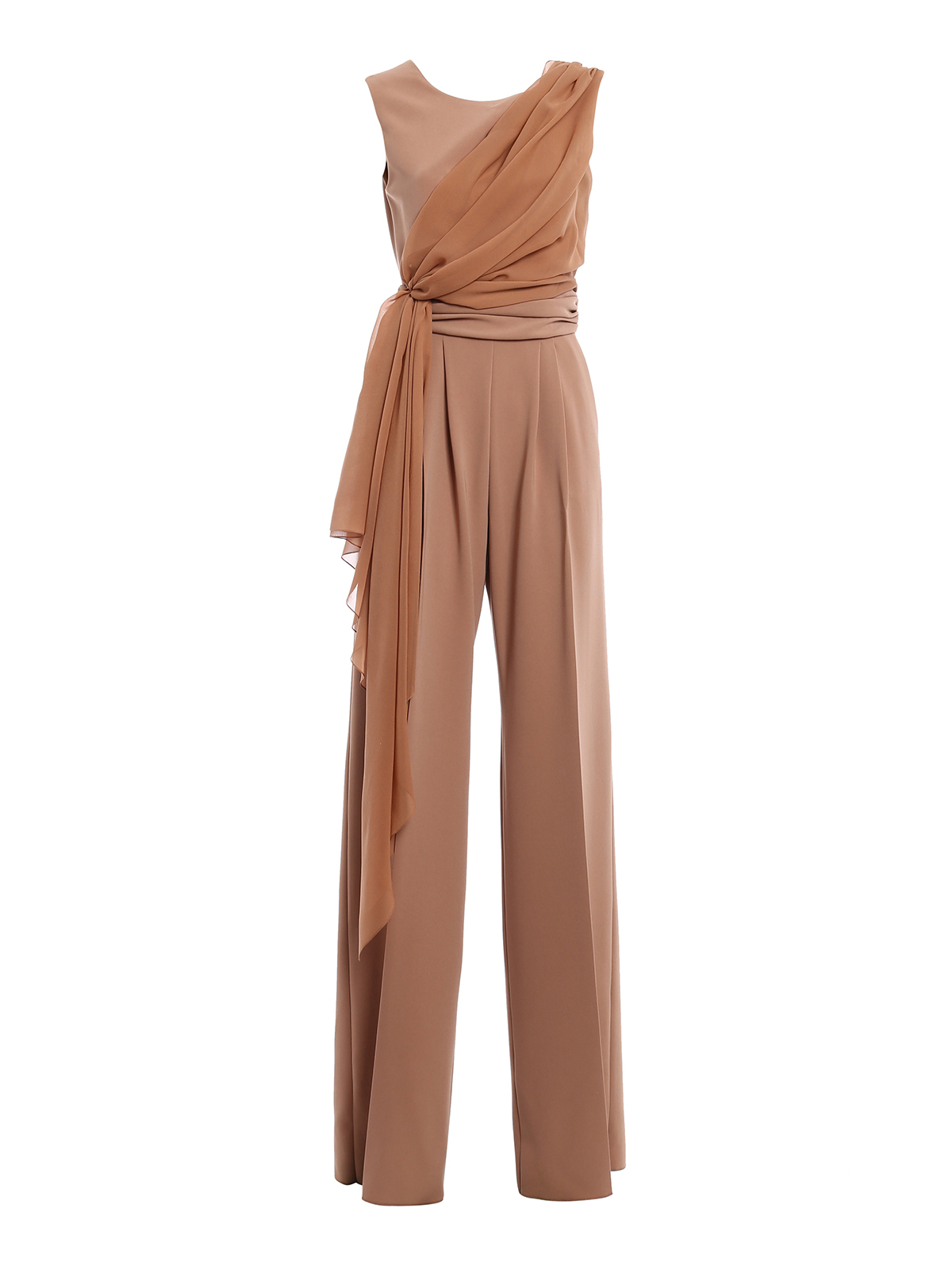 Max Mara - Radica soft drapery jumpsuit - jumpsuits - 82460476000005