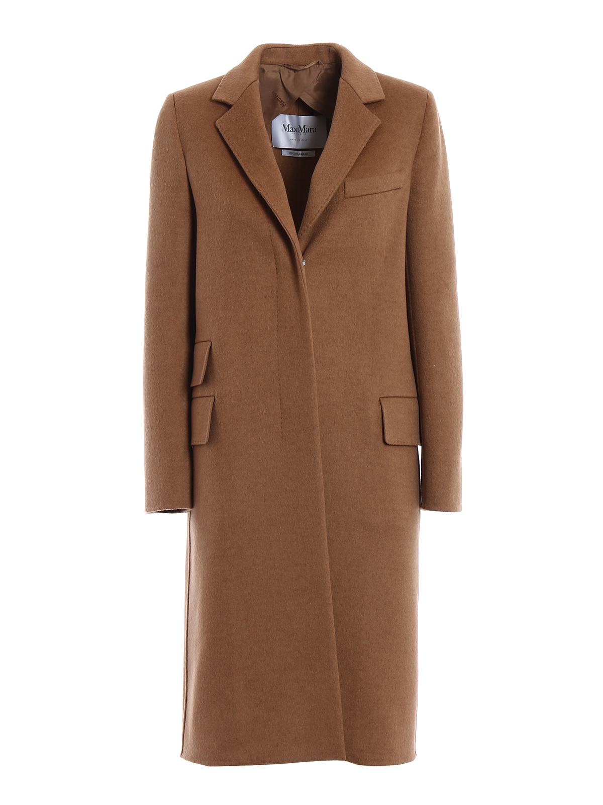 Knee length coats Max Mara - Aureo camel coat - 10110788000001 | iKRIX.com