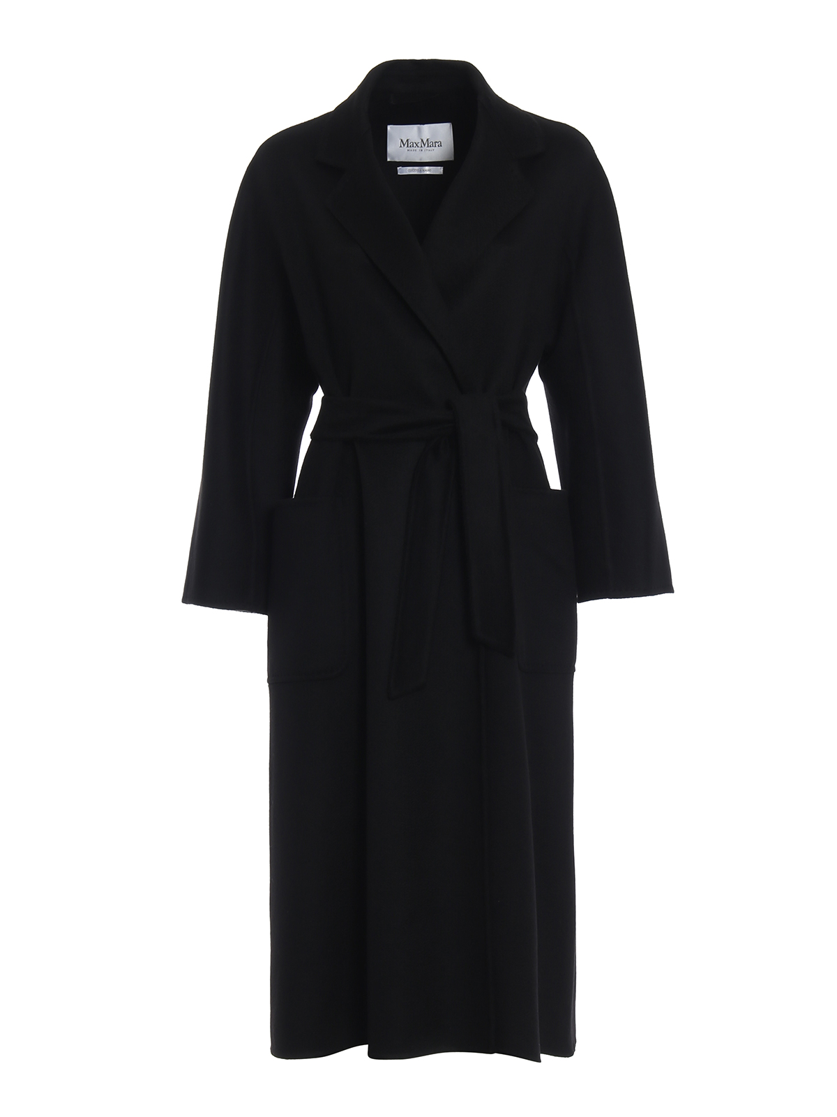 Long coats Max Mara - Labbro black cashmere coat - 10161189000004