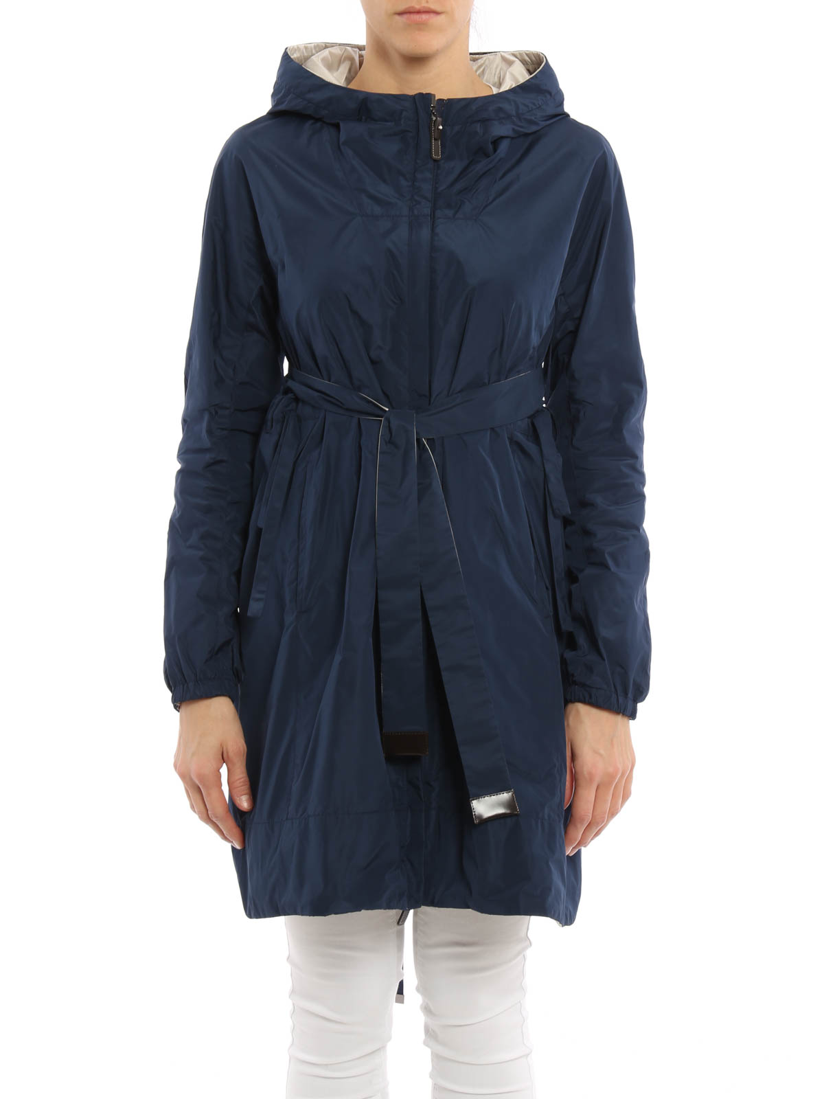 Knee length coats Max Mara - Lighte reversible raincoat - 9021087707