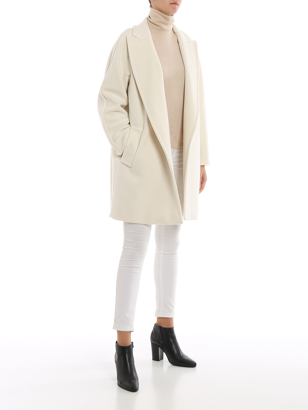 Knee length coats Max Mara - Raoul wool and cashmere coat 