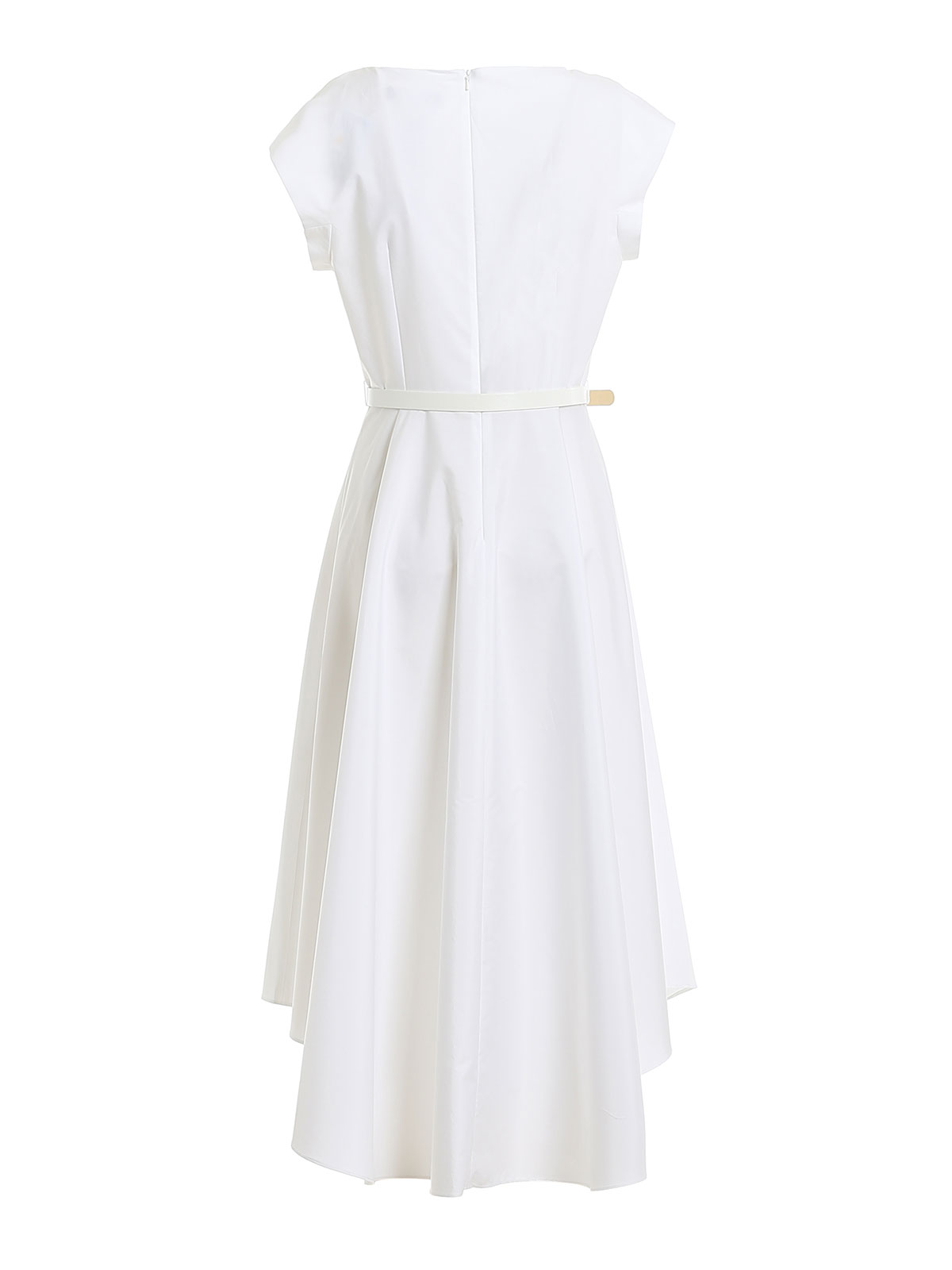 Knielanges Kleid - WeiSs