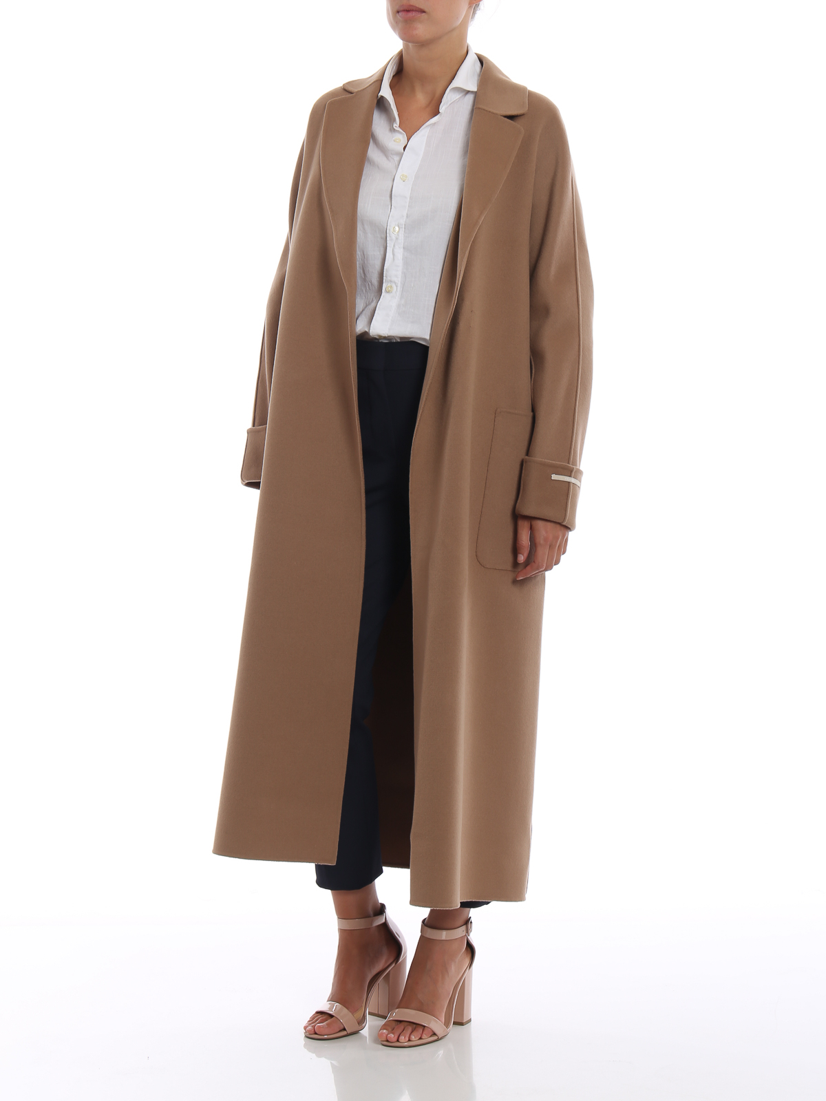 max mara wool wrap coat