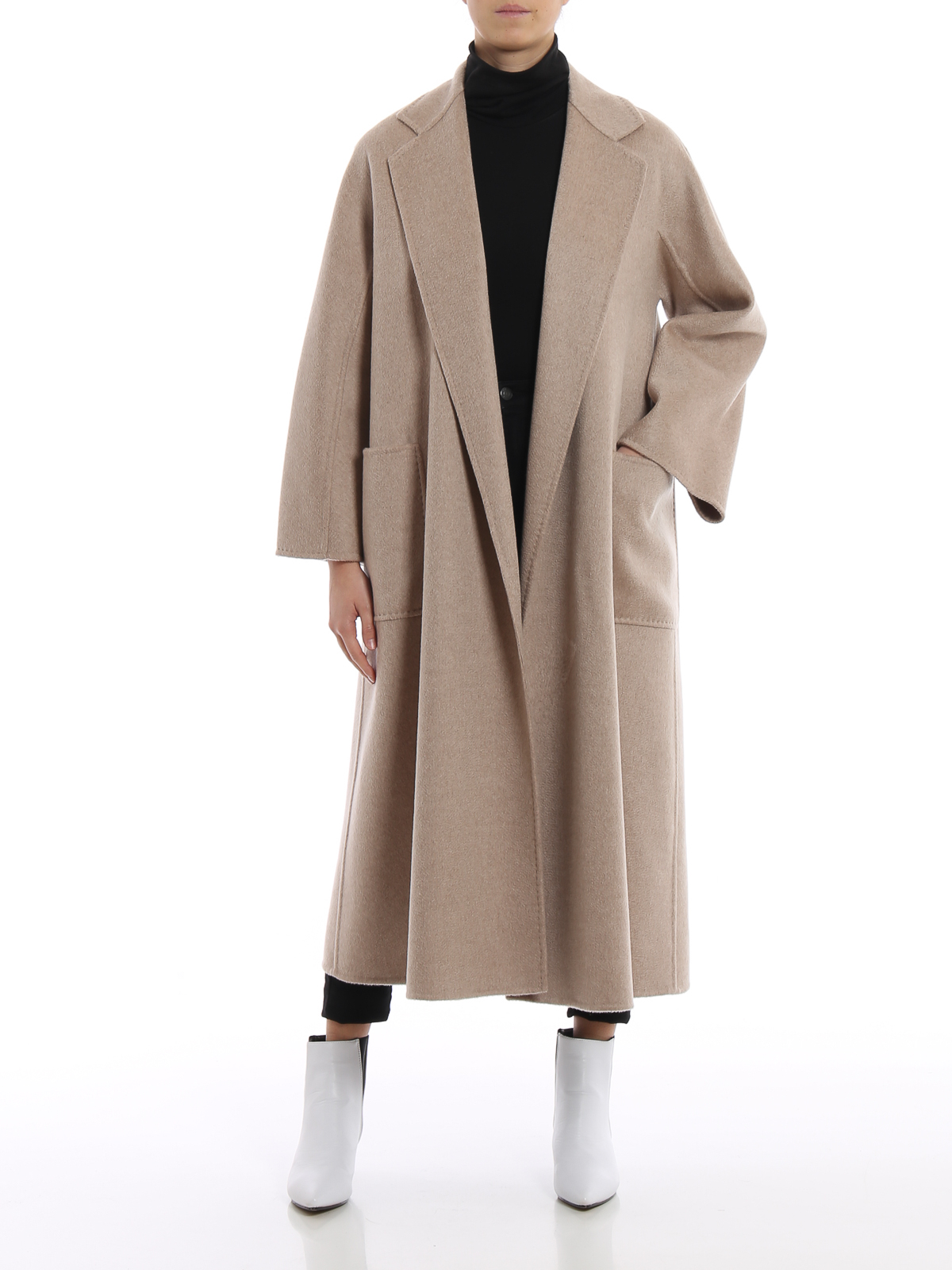 Long coats Max Mara - Labbro double cashmere wrap coat - 1011169100032