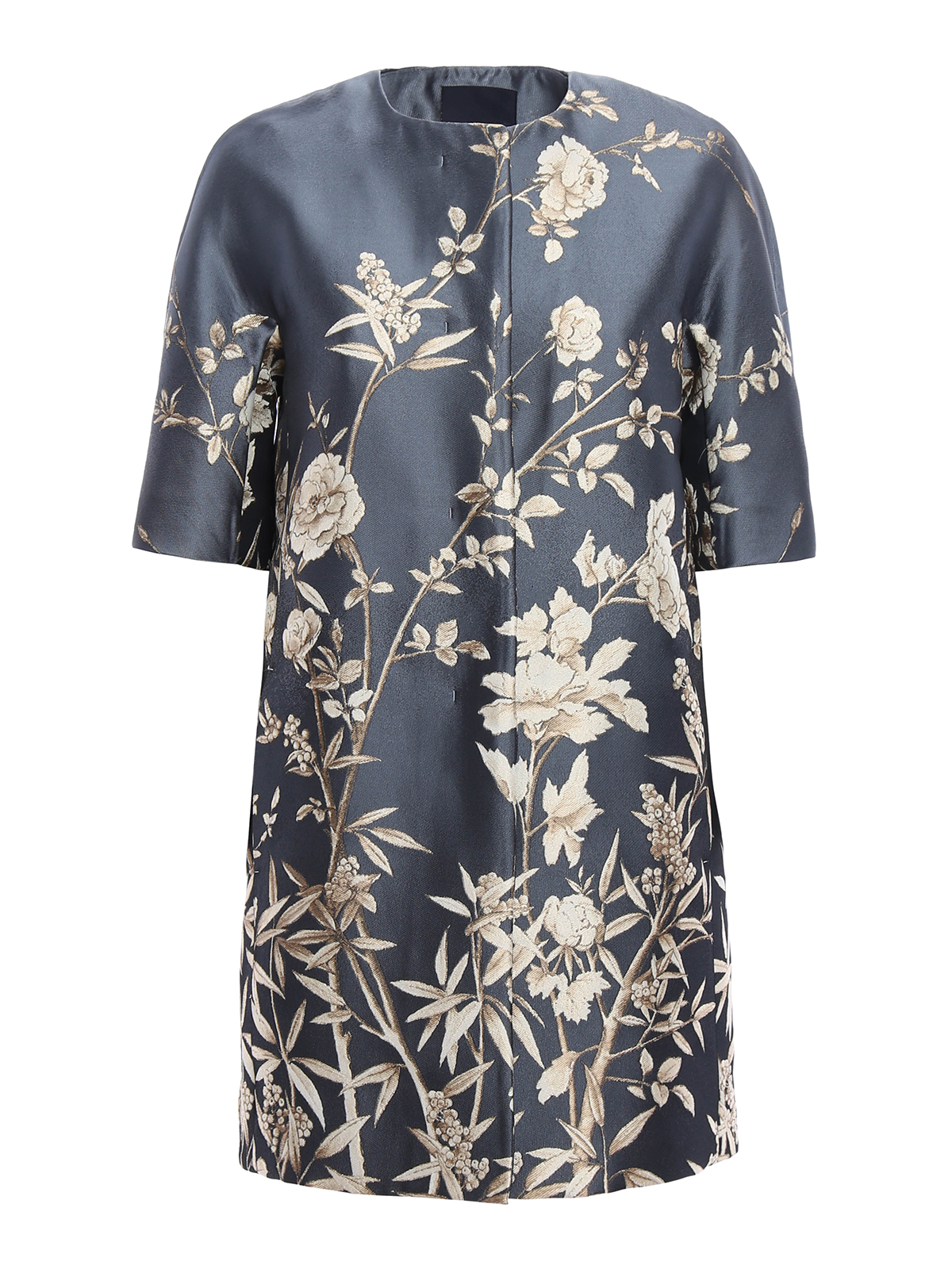 floral duster coat
