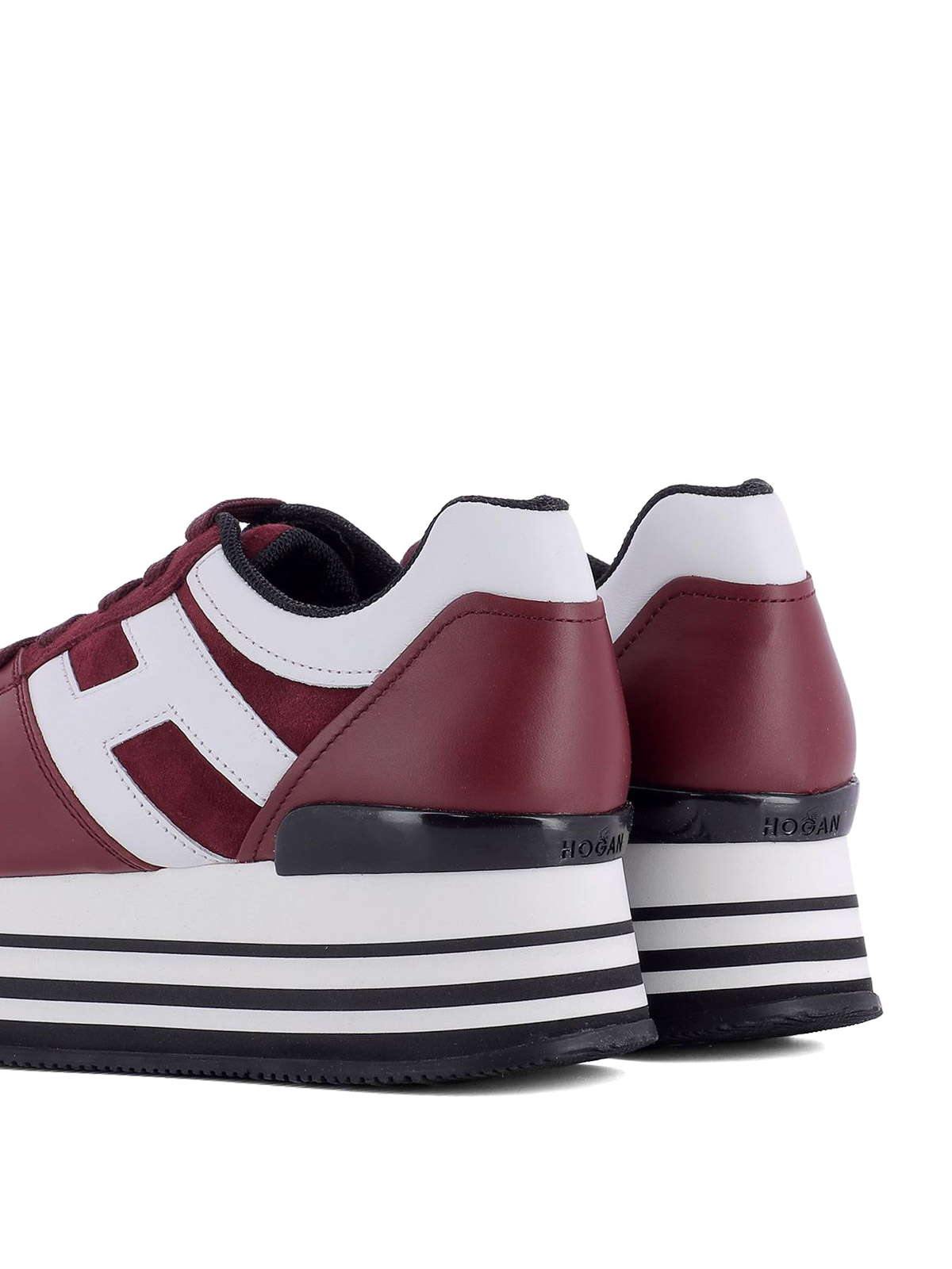 hogan maxi h222 bordeaux hogan maxi h222 bordeaux