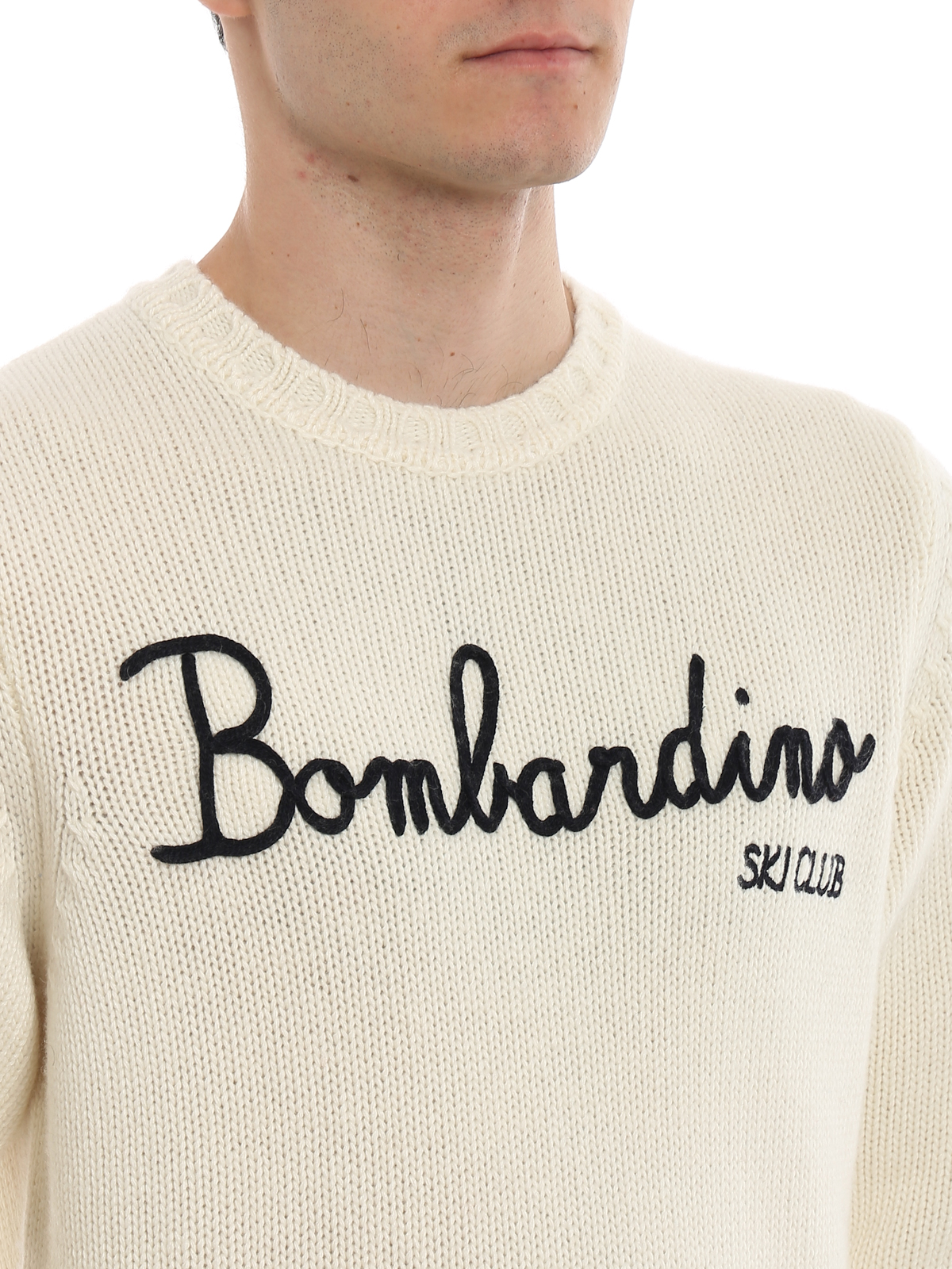 Mc2 Saint Barth - Bombardino wool blend sweater - crew necks -  BOMBARDINOEMSK10