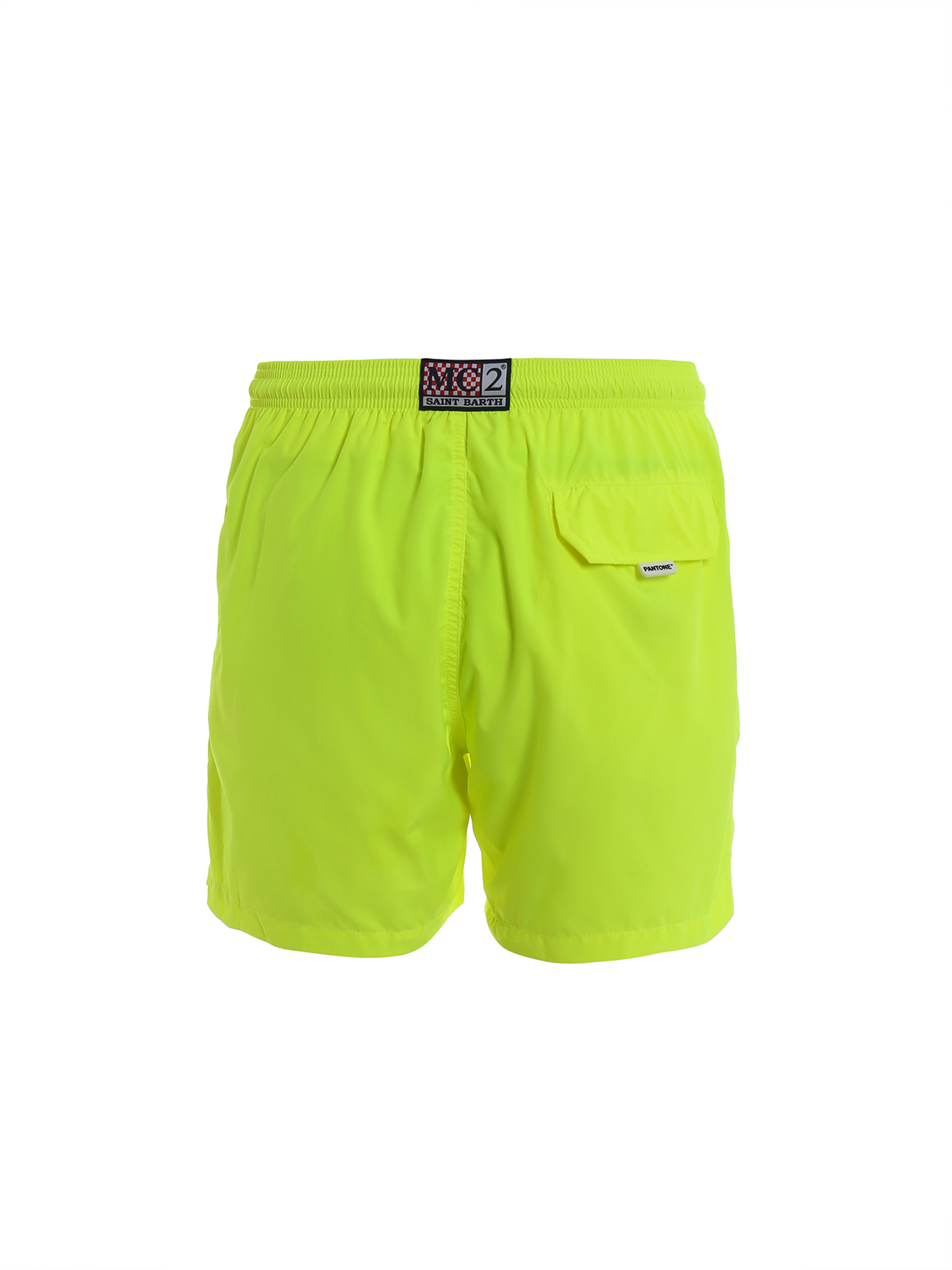 Mc2 Saint Barth - Lighting Pantone fluo swim shorts - Swim shorts ...