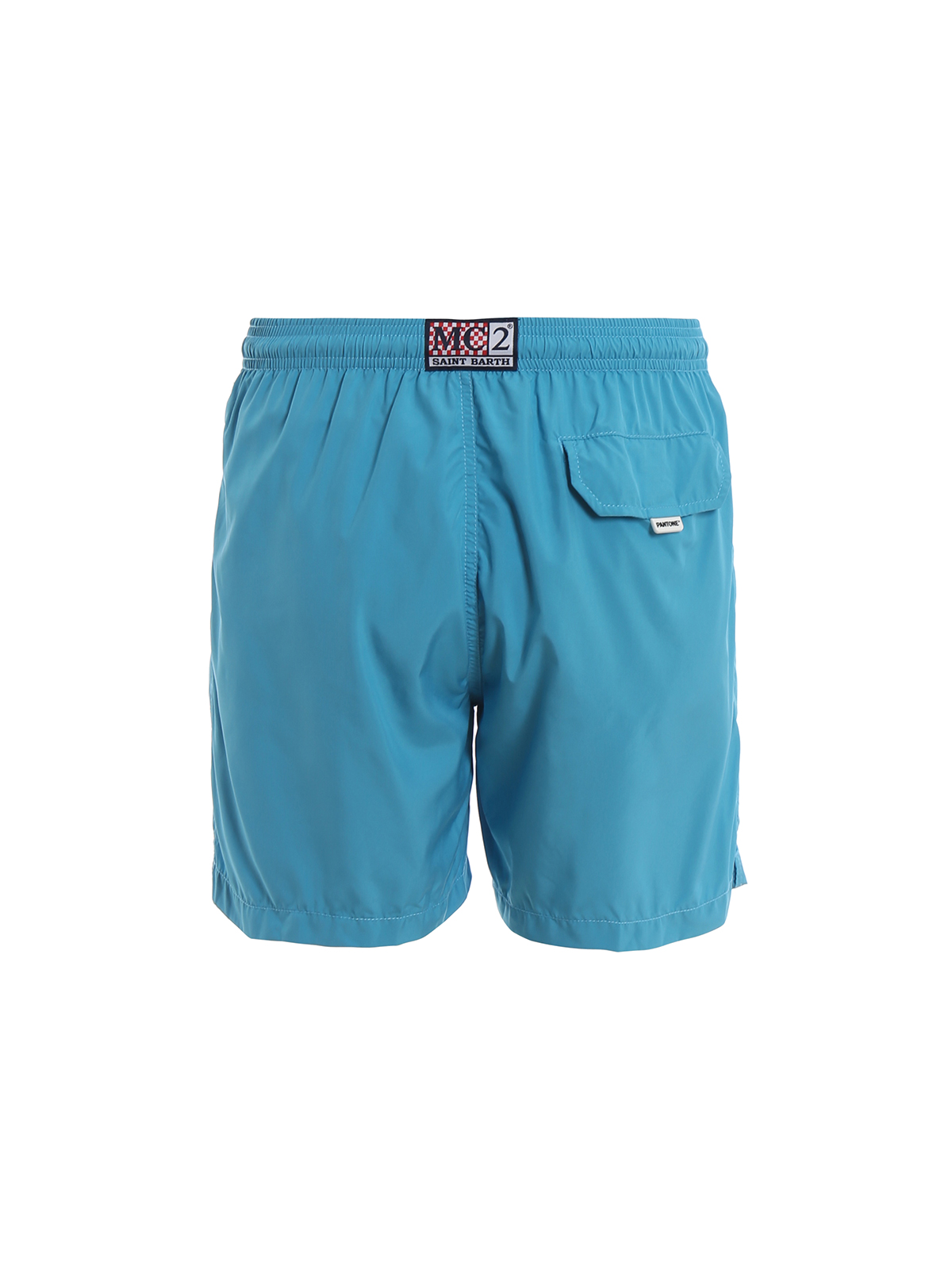 Mc2 Saint Barth - Lighting Pantone light blue swim shorts - Swim shorts ...