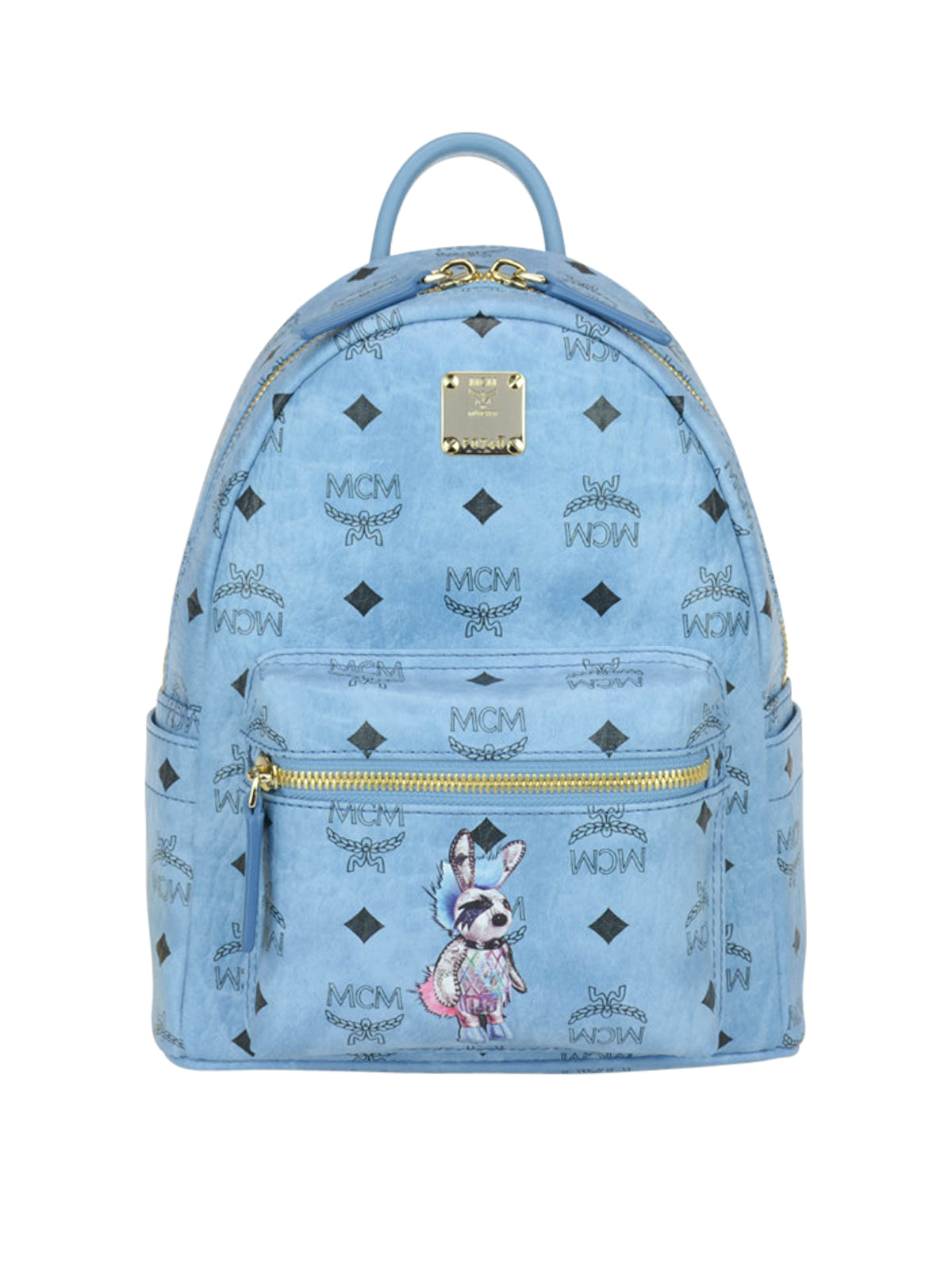 Mcm Blue Mini Backpack | Sante Blog