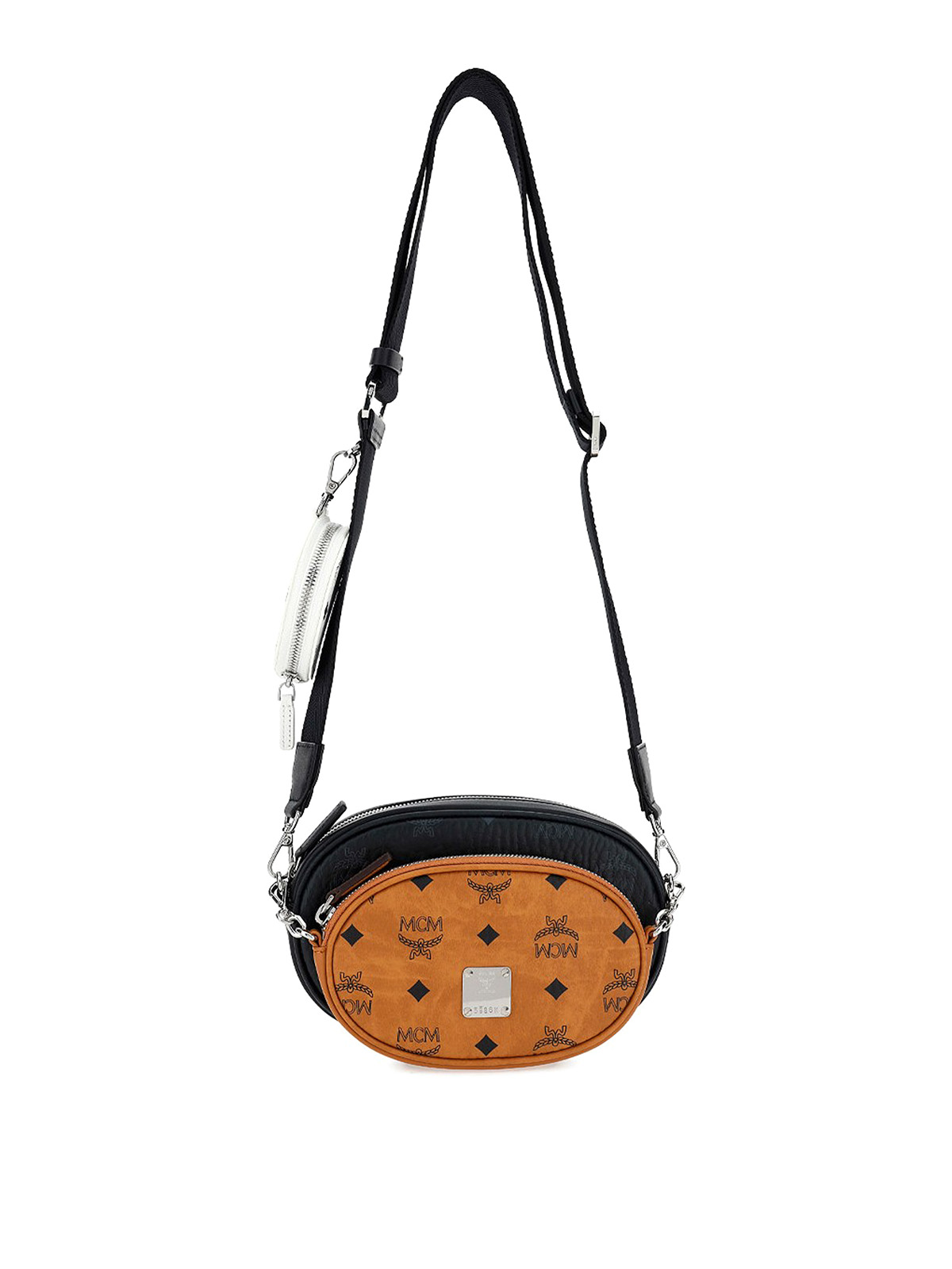 mcm tambourine bolsa black