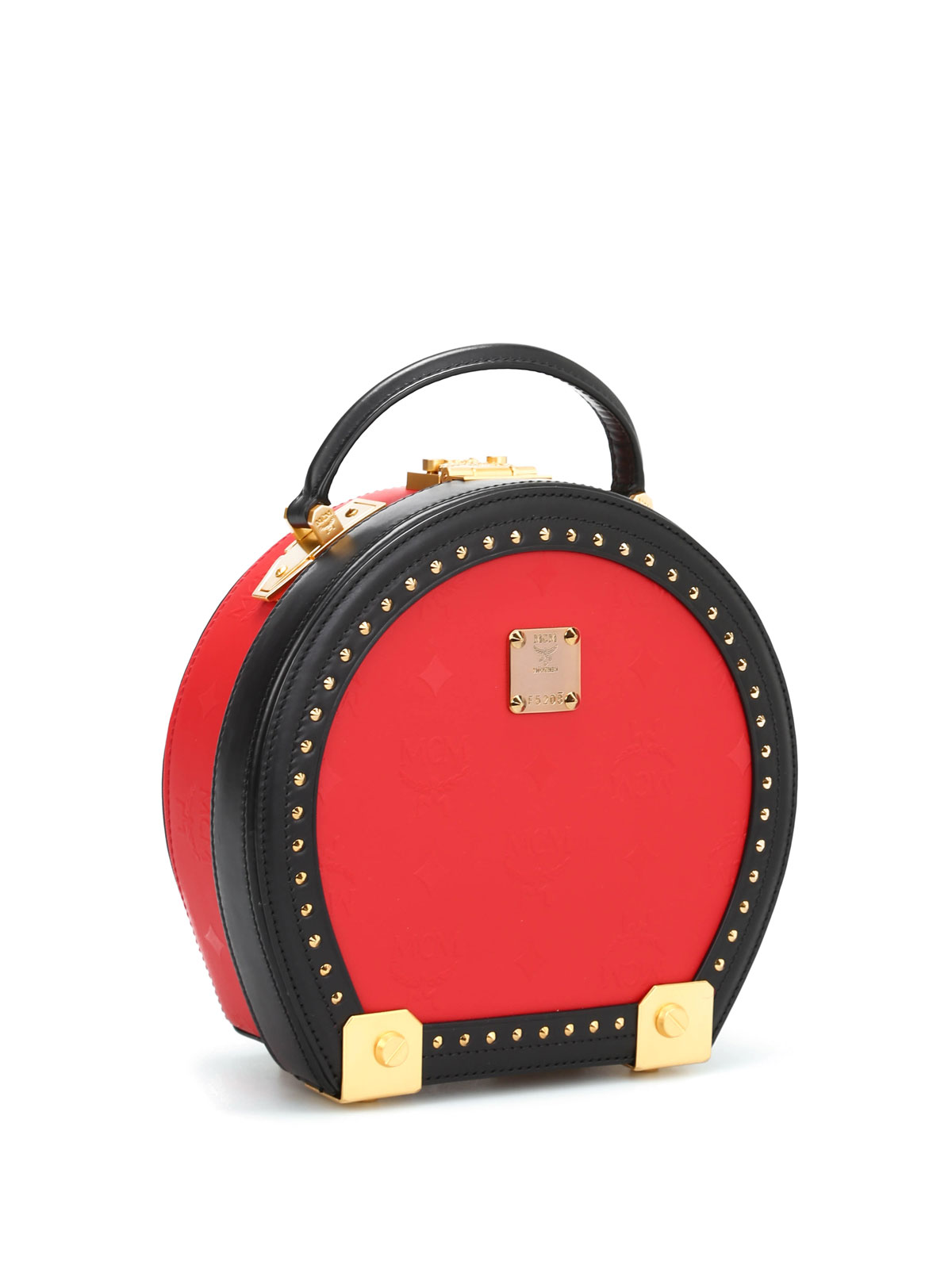 mcm circle crossbody