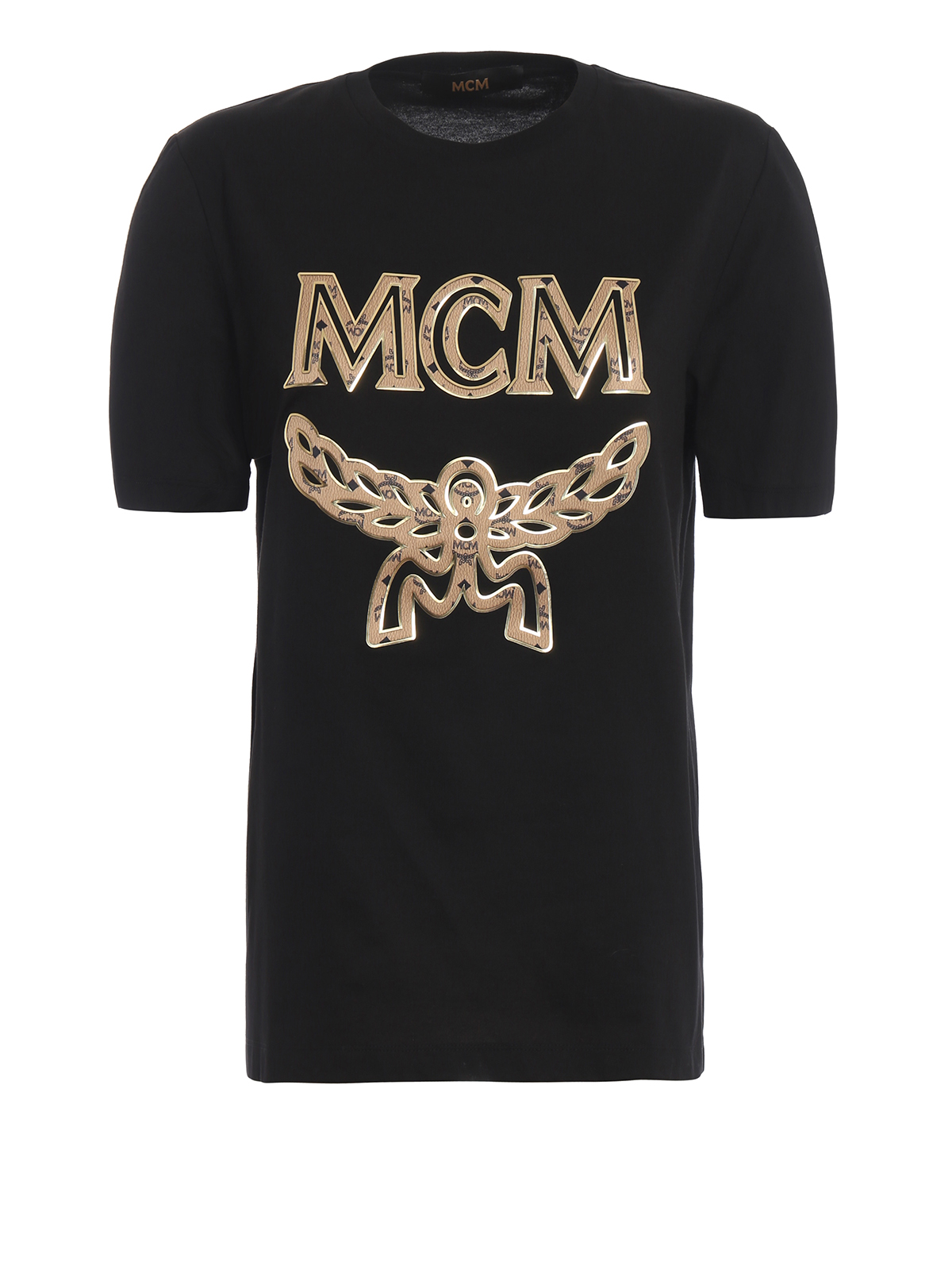 T-shirts Mcm - MCM print black T-shirt - MHT8SMM10BK001 | iKRIX.com
