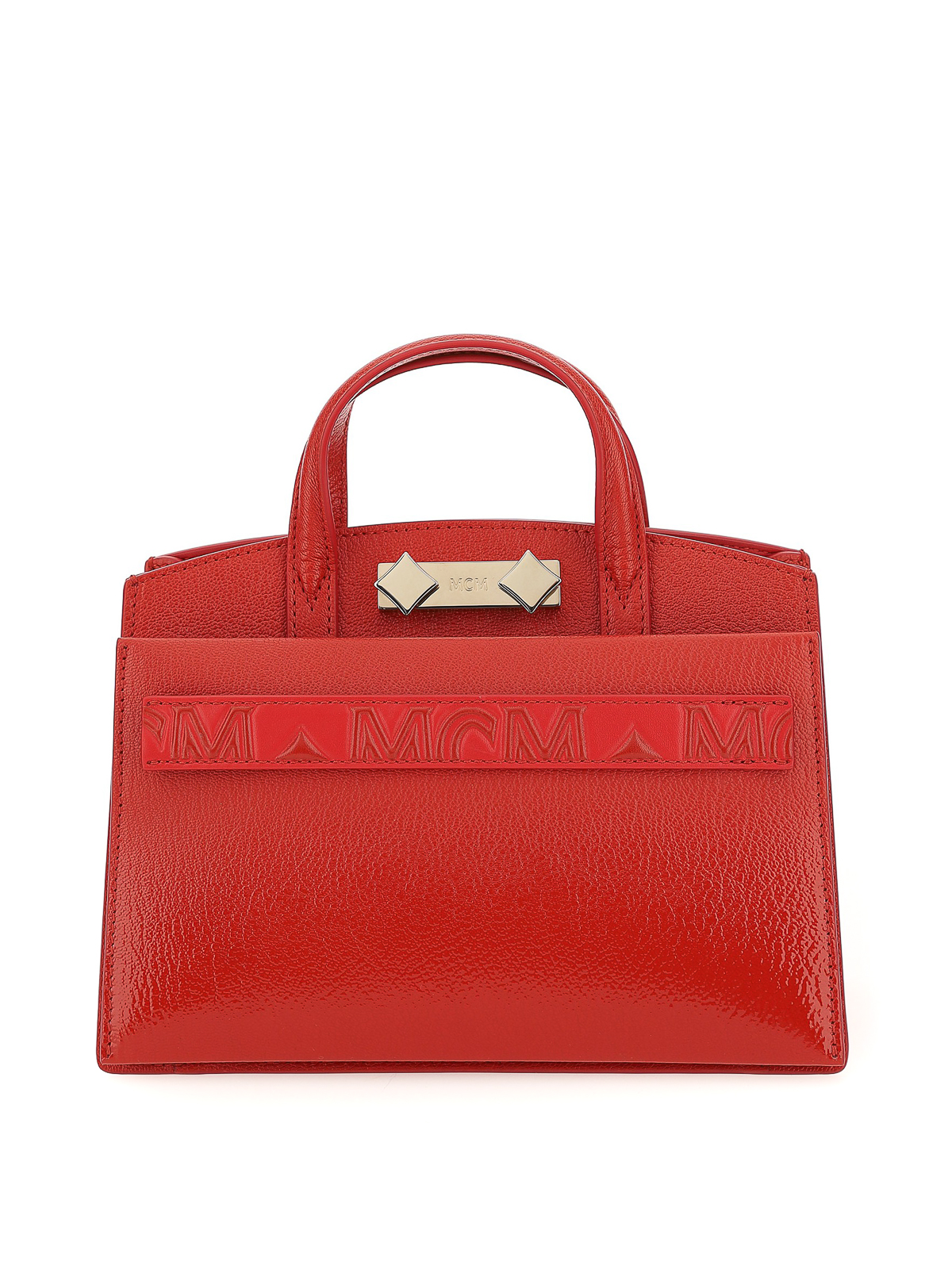 Totes bags Mcm - Milano leather mini tote - MWT9ADA18RU | iKRIX.com