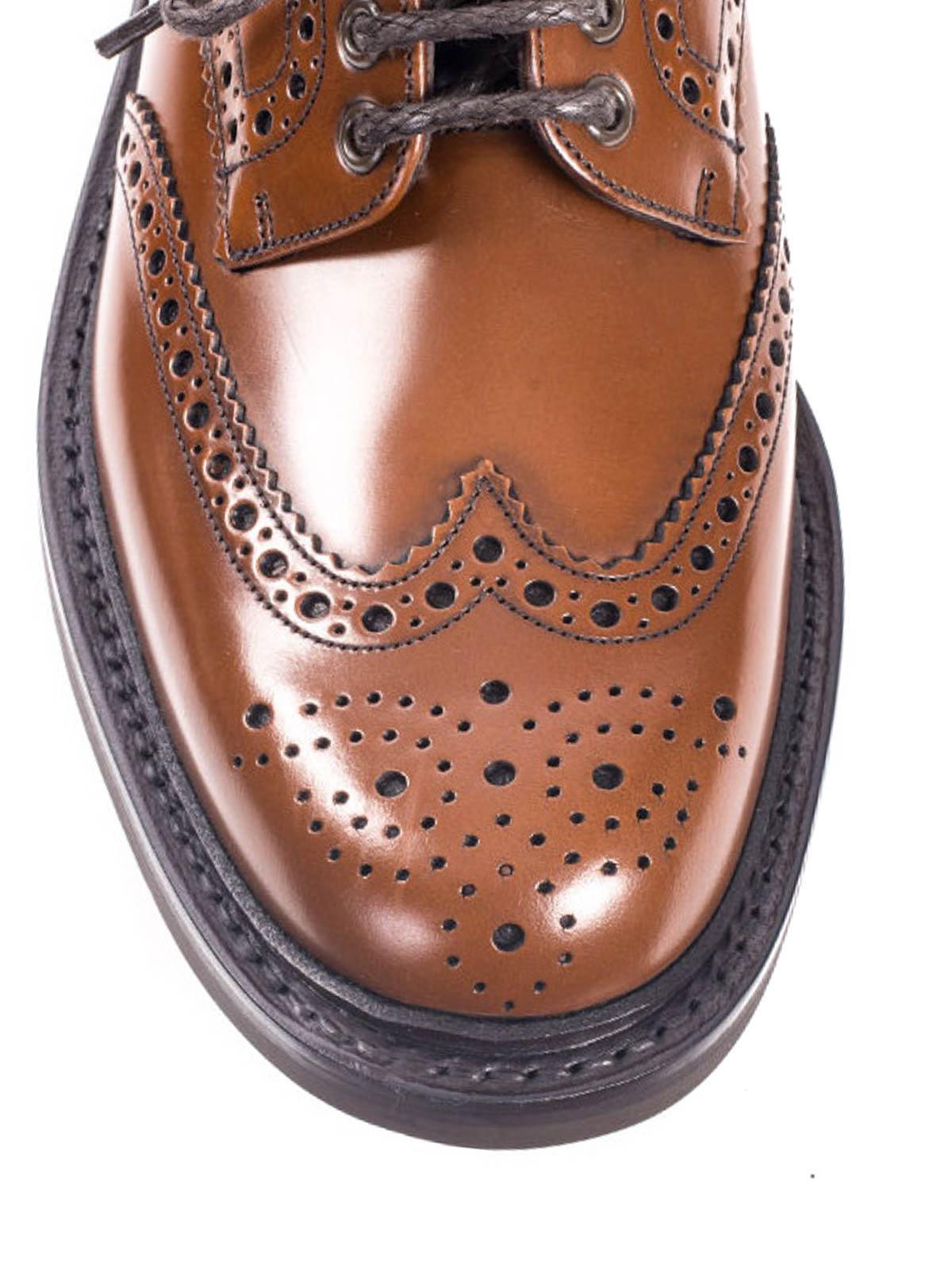 McPherson leather Derby brogue 