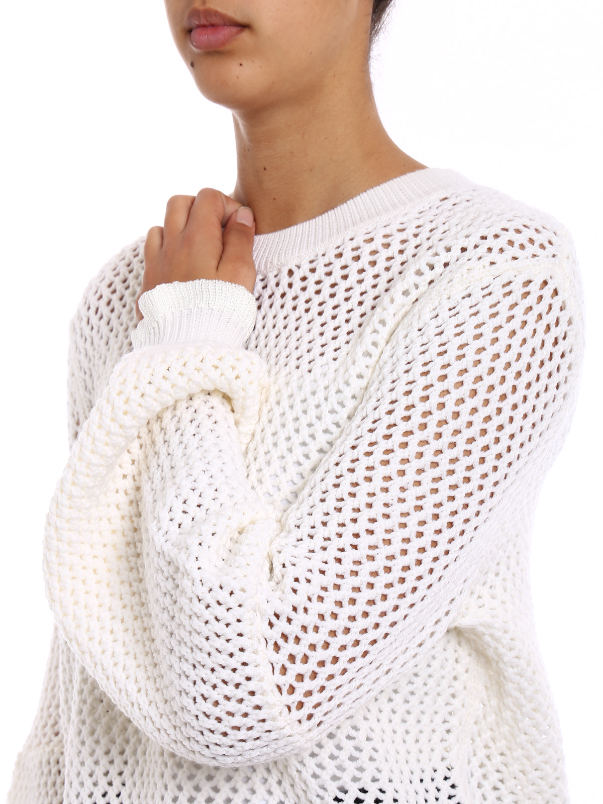 mesh sweater