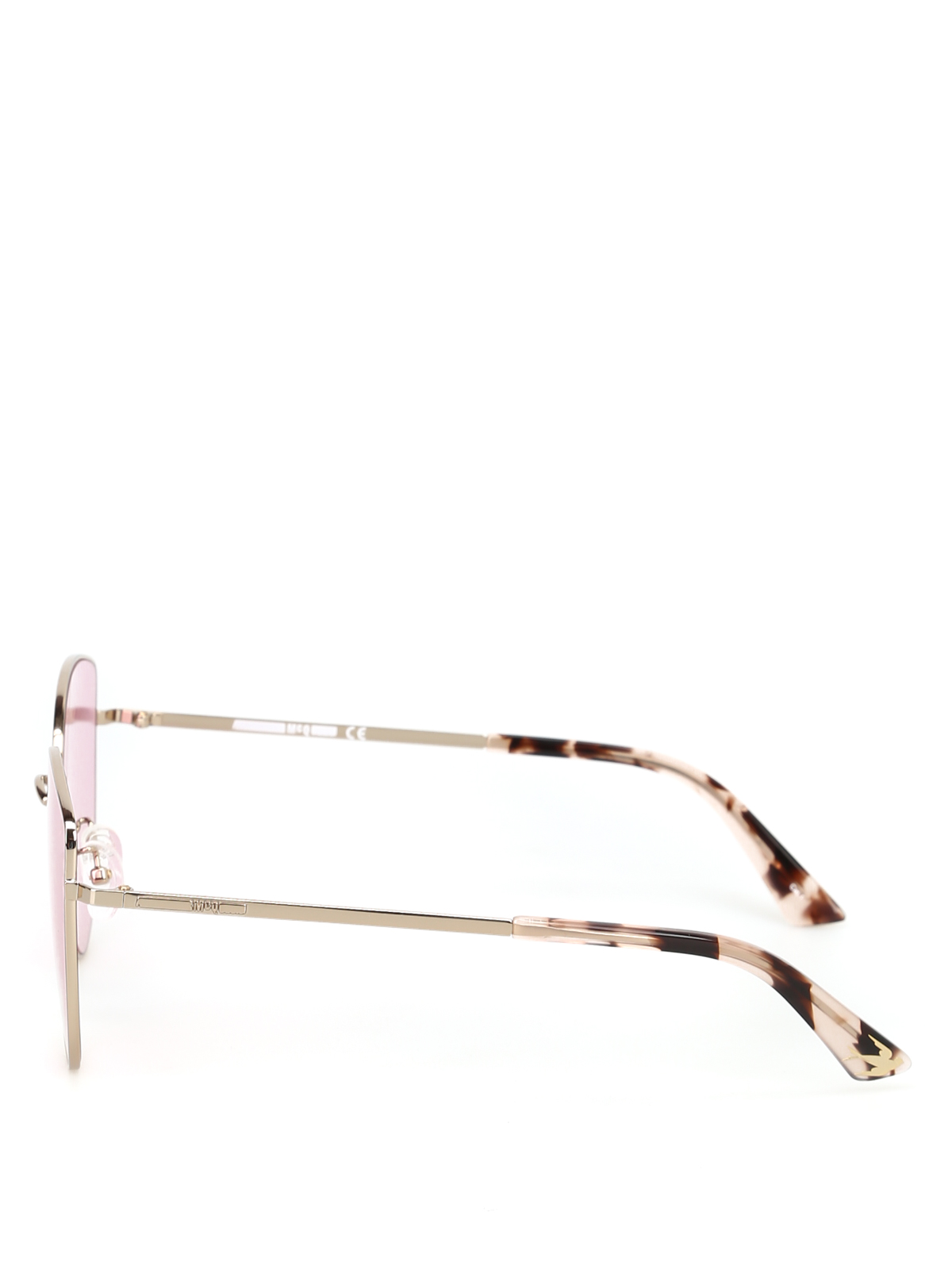 pink lens cat eye sunglasses