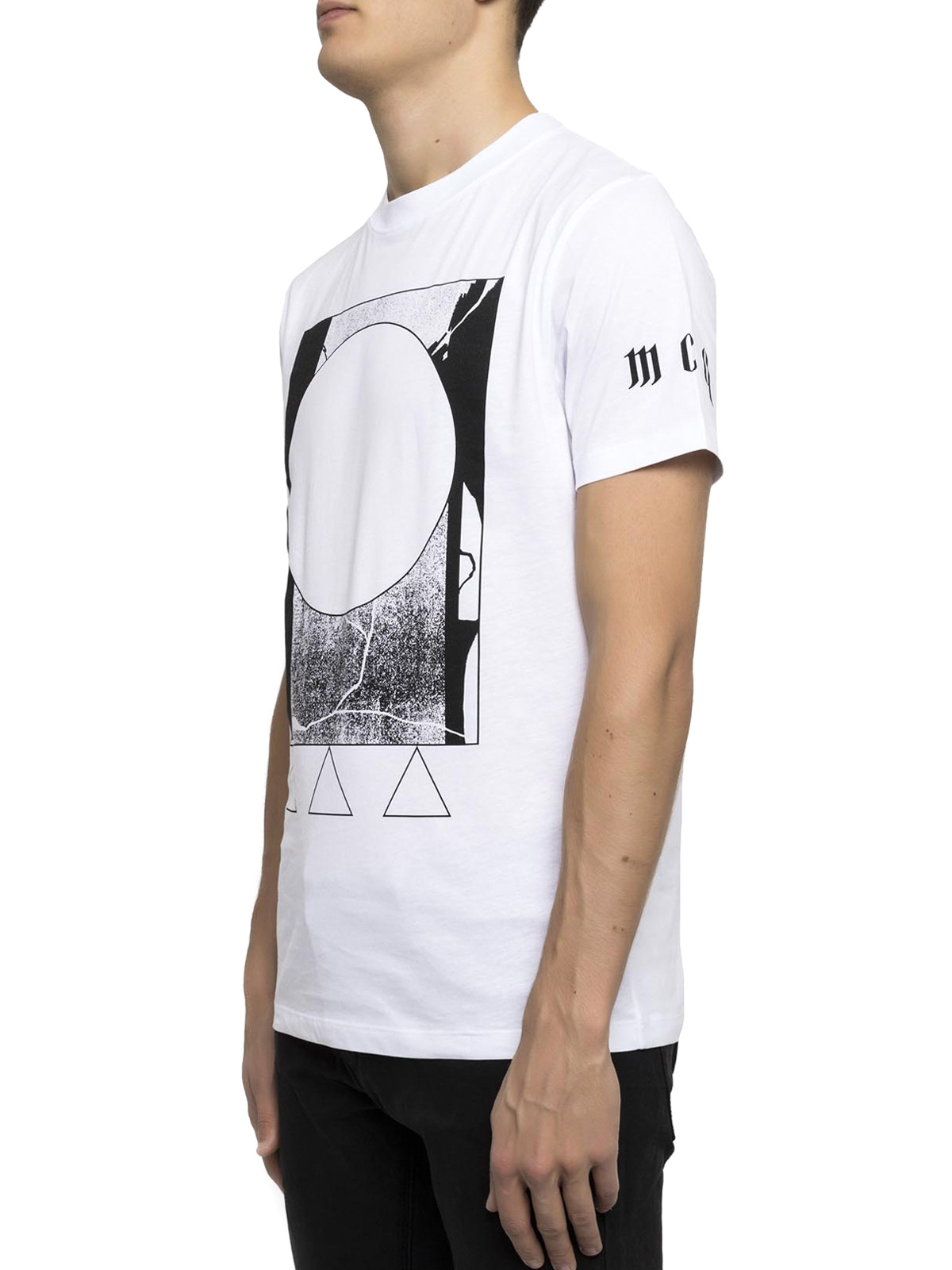 McQ Baumwolle T-shirt in Weiß für Herren Herren T-Shirts McQ T-Shirts 