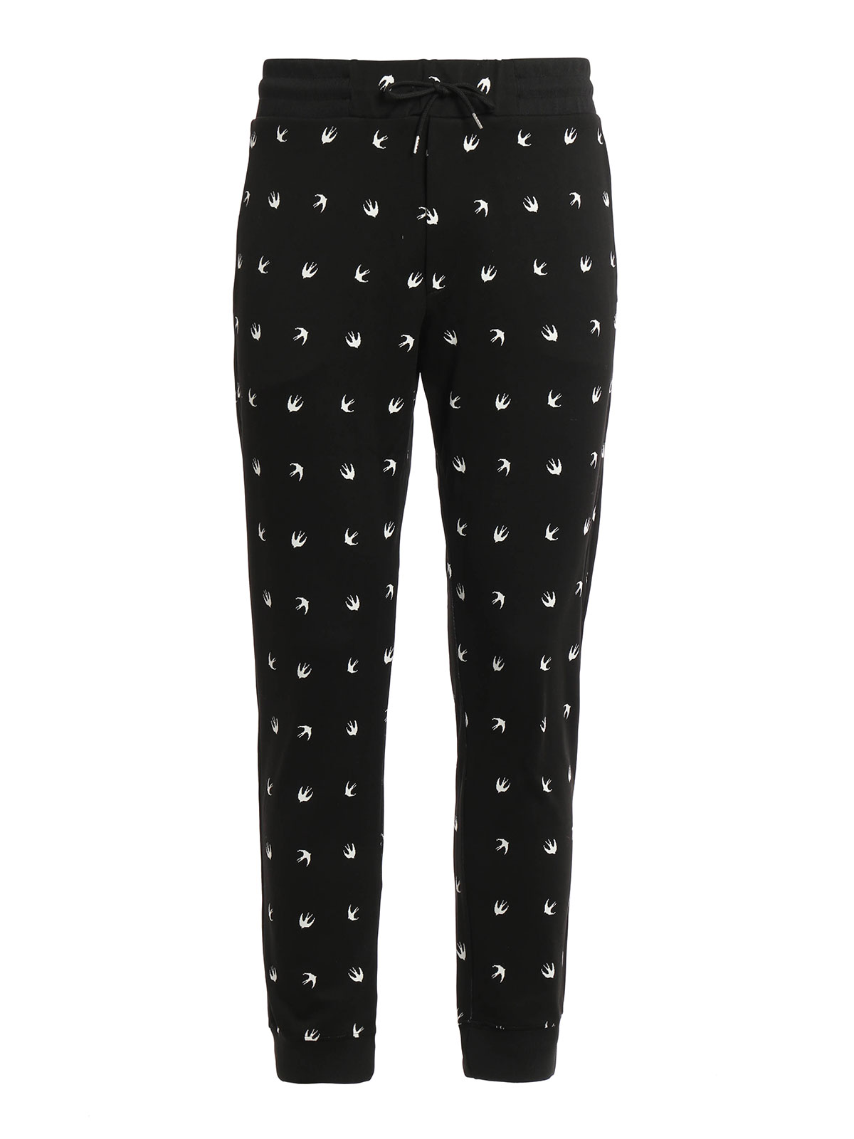 patterned jogging bottoms