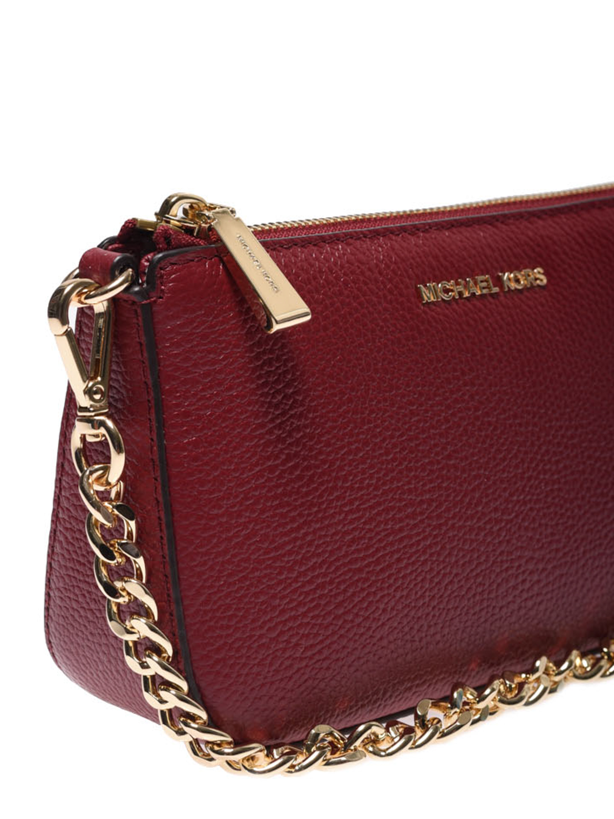 Michael Kors - MD Chain maroon leather 