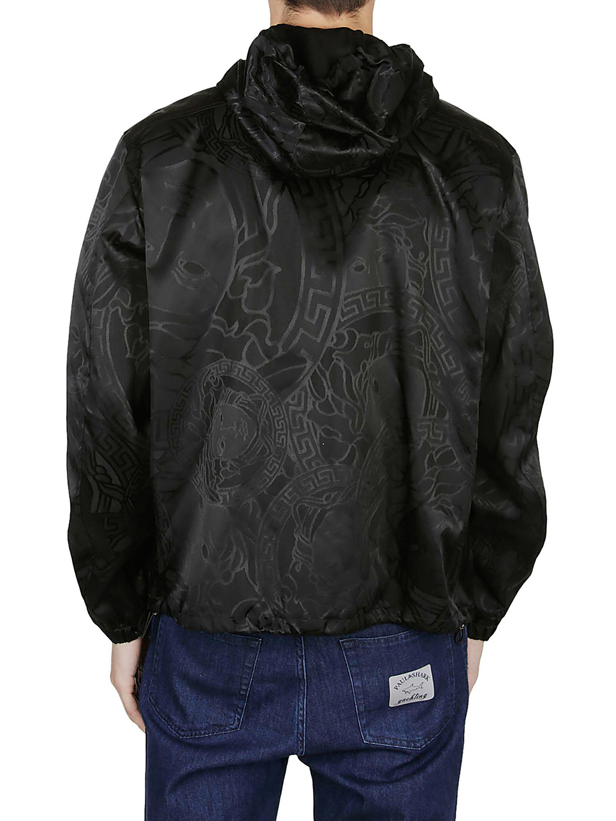 Versace - Medusa pattern nylon jacket 