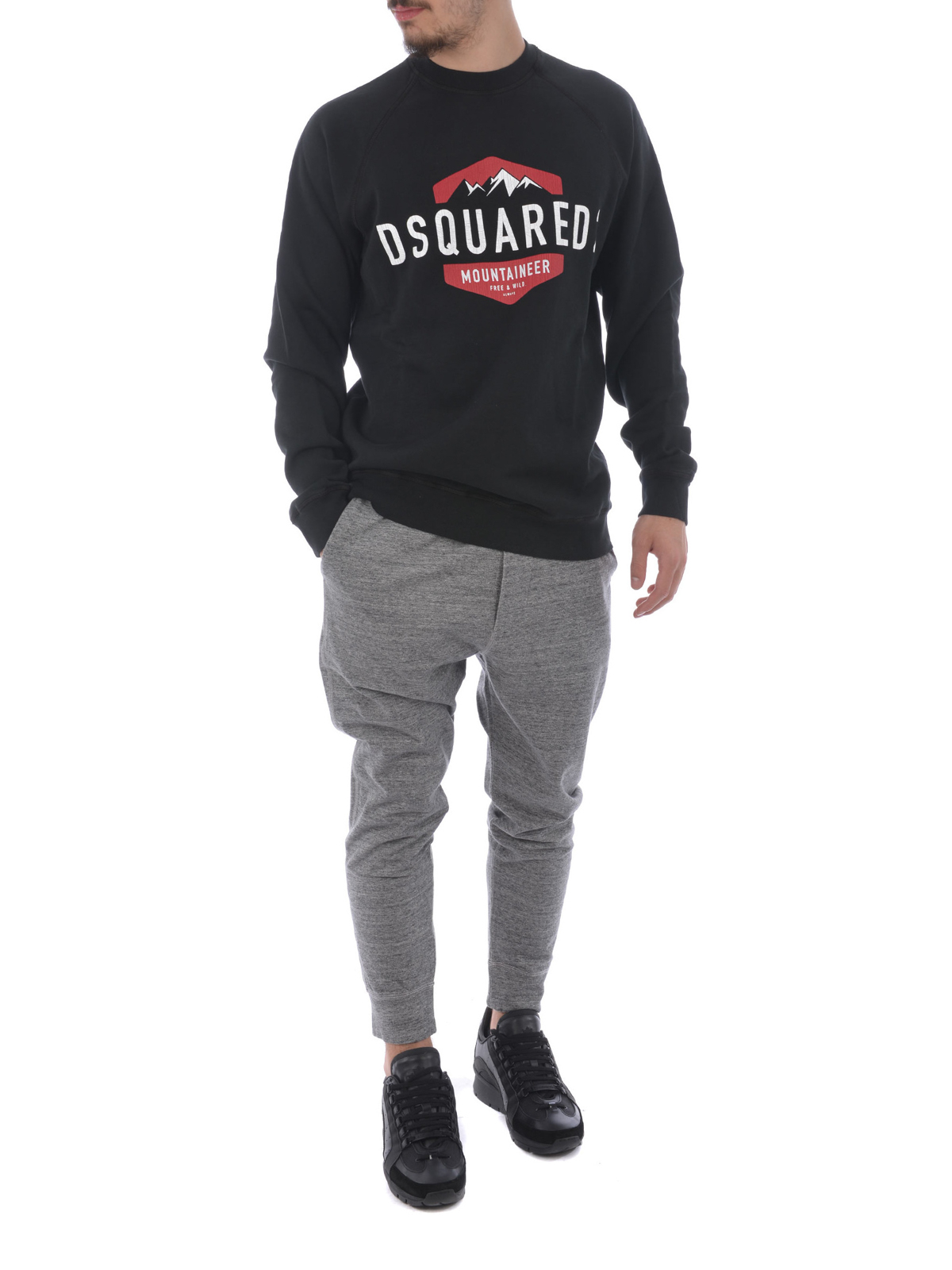 dsquared tracksuit grey