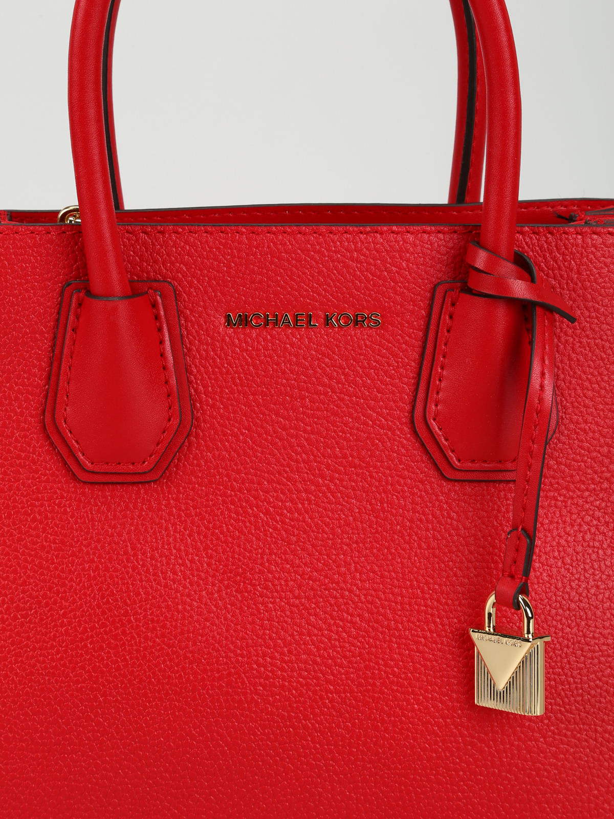 Cross body bags Michael Kors - Mercer M red leather bag - 30F8GM9M2T683