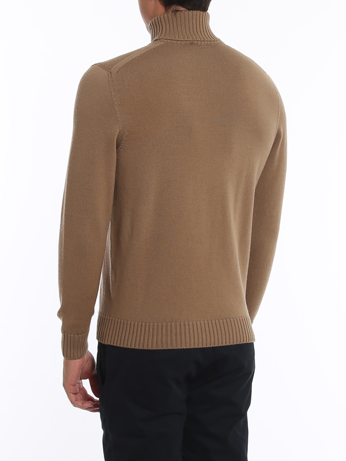 Turtlenecks & Polo necks Drumohr - Merino wool turtleneck sweater ...