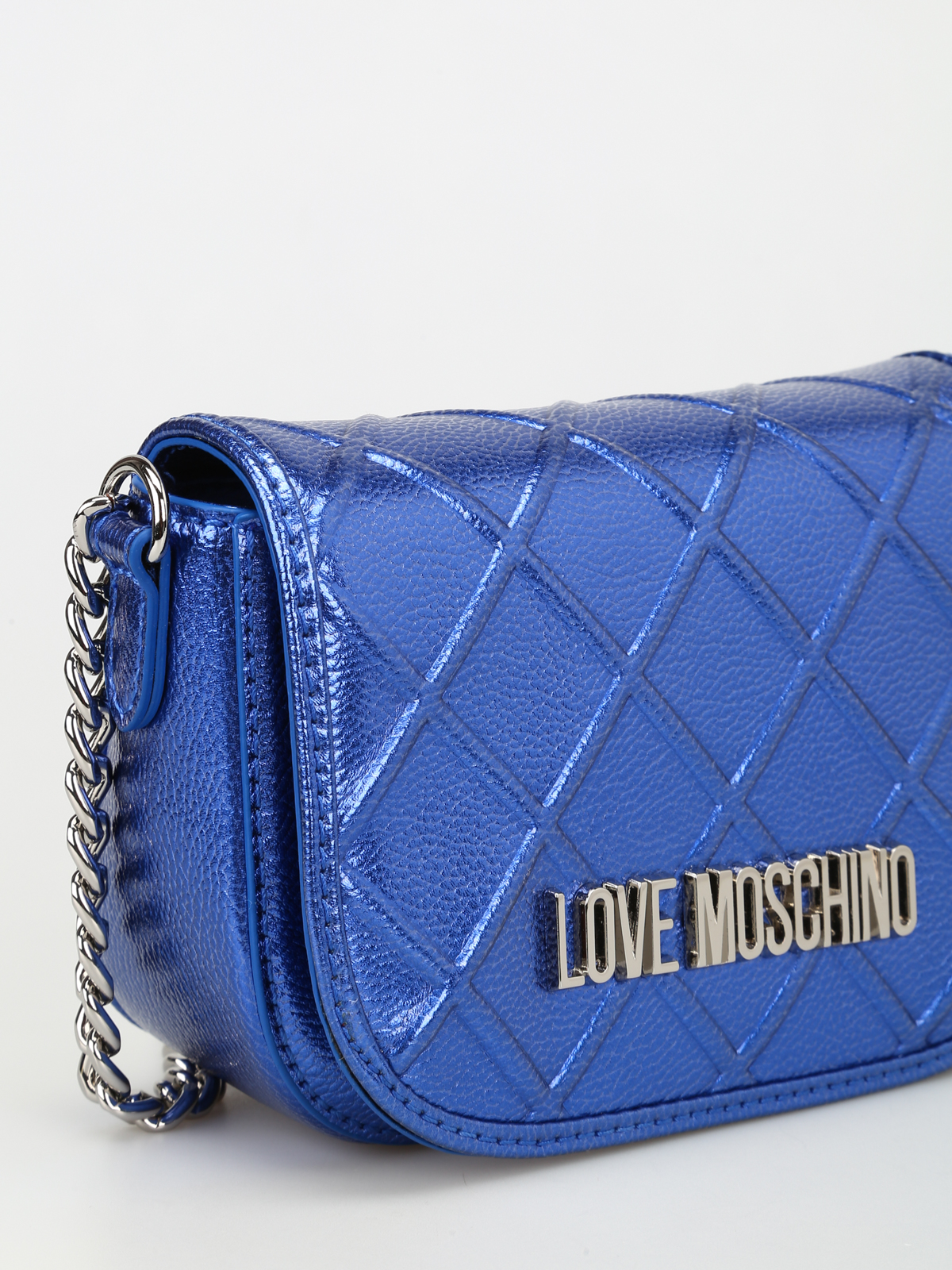 love moschino metallic bag